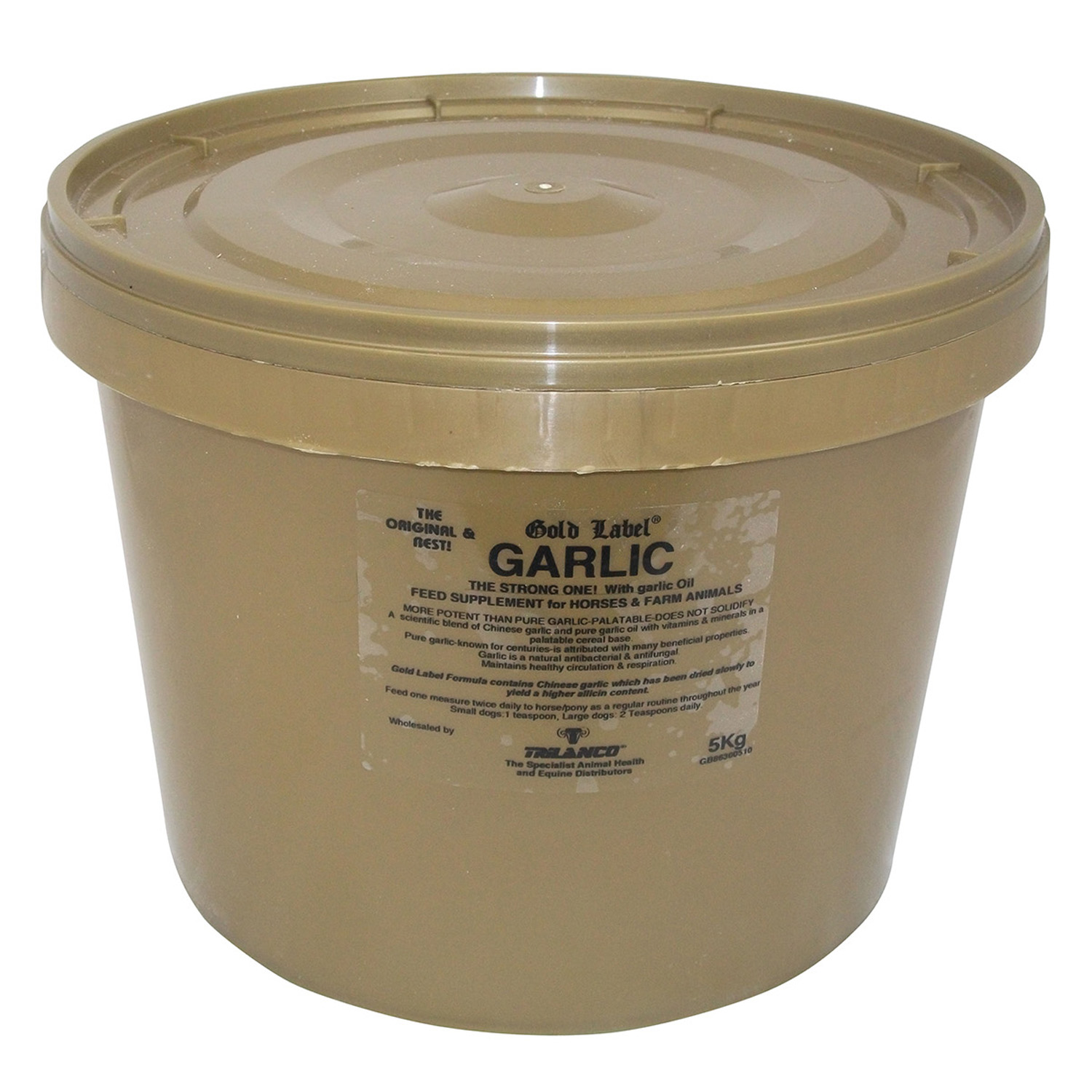 GOLD LABEL GARLIC POWDER 5 KG 5 KG totalfarmsupplies.co.uk