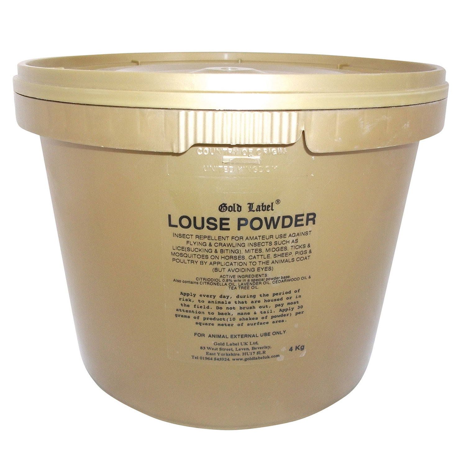 GOLD LABEL LOUSE POWDER 4 KG 4 KG