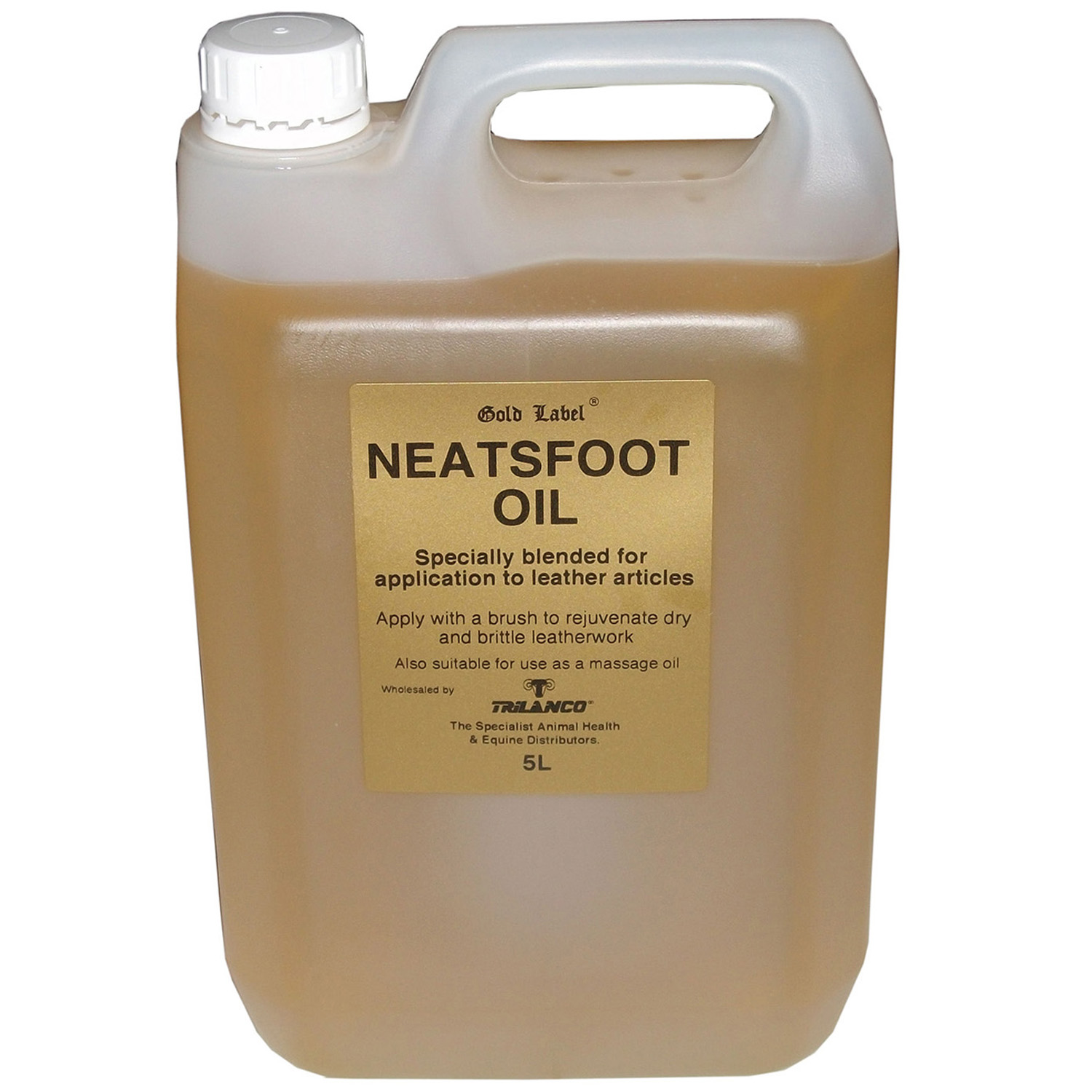 GOLD LABEL NEATSFOOT OIL 5 LT 5 LT