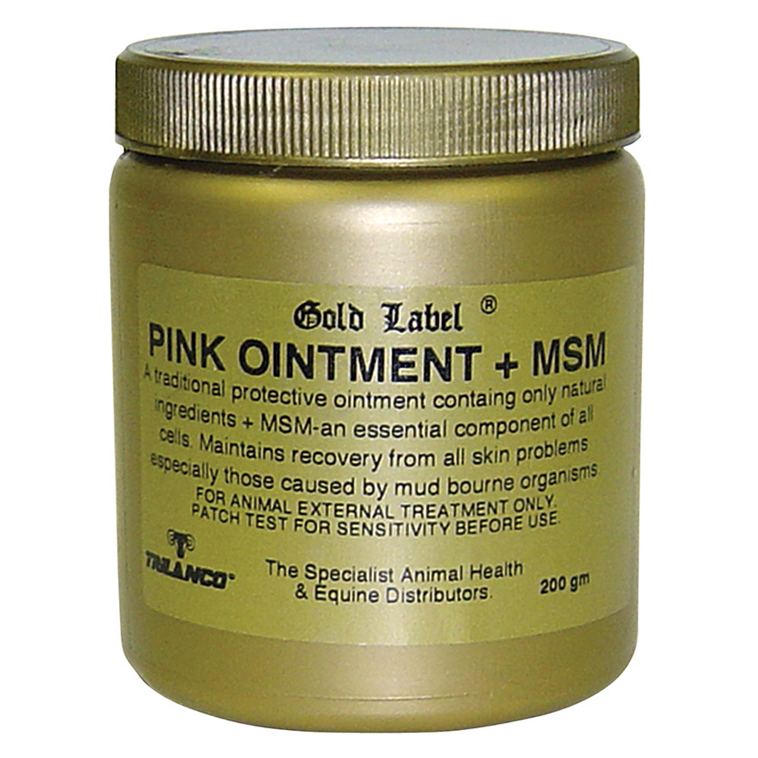 GOLD LABEL PINK OINTMENT + MSM 200 GM 200 GM