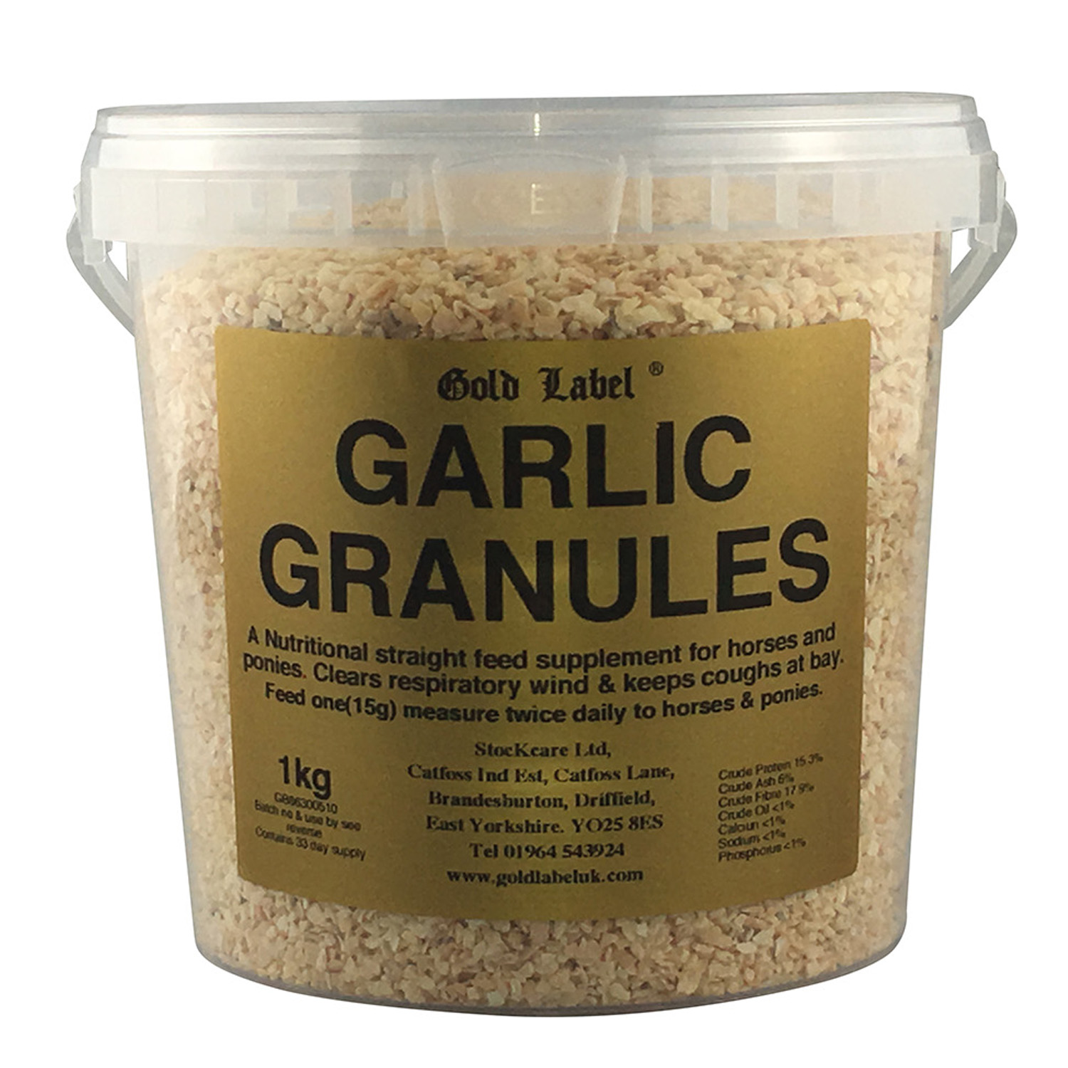 GOLD LABEL GARLIC GRANULES 1 KG 1 KG