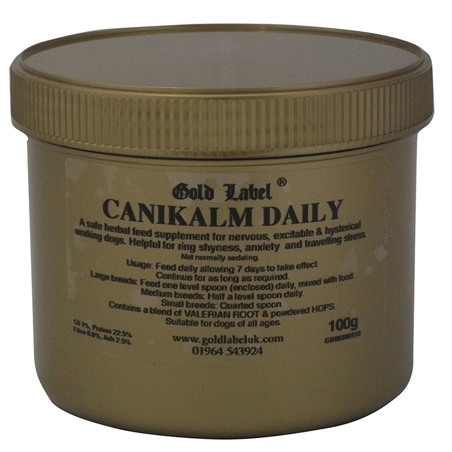 GOLD LABEL CANIKALM DAILY  100 GM