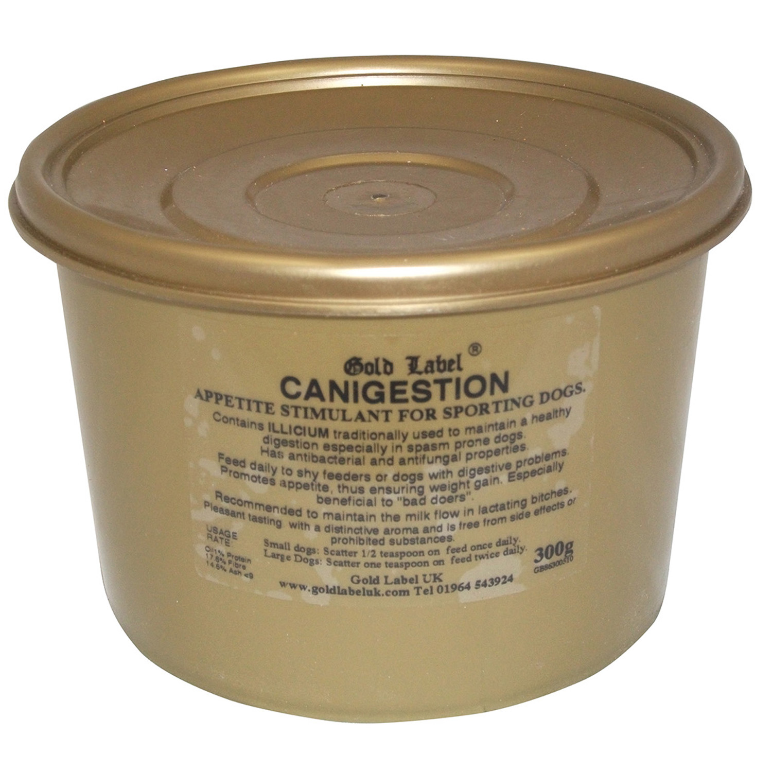 GOLD LABEL CANIGESTION 300 GM
