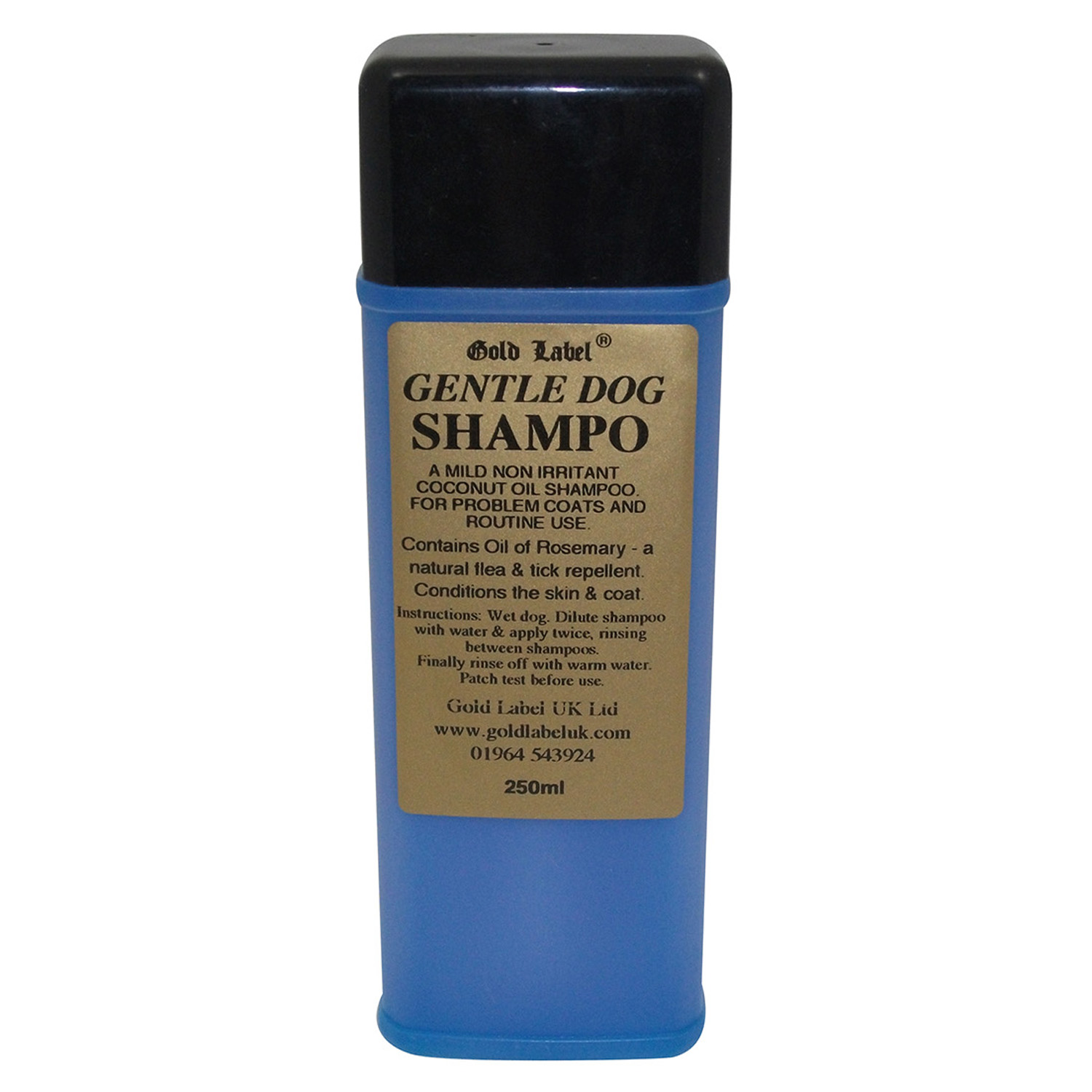 GOLD LABEL CANINE HERBAL SHAMPOO 250 ML 250 ML totalfarmsupplies.co.uk