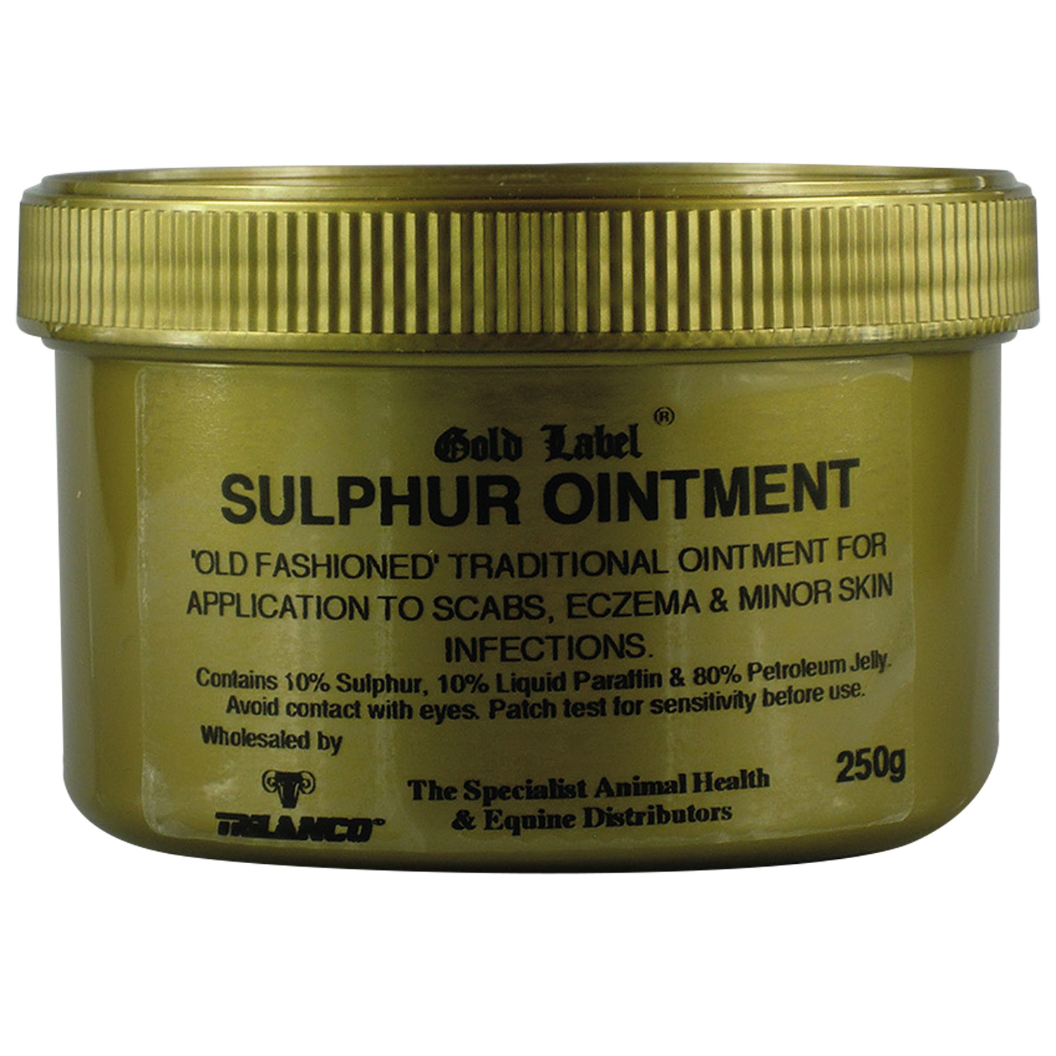GOLD LABEL OLD FASHIONED SULPHUR OINTMENT 250 GM 250 GM