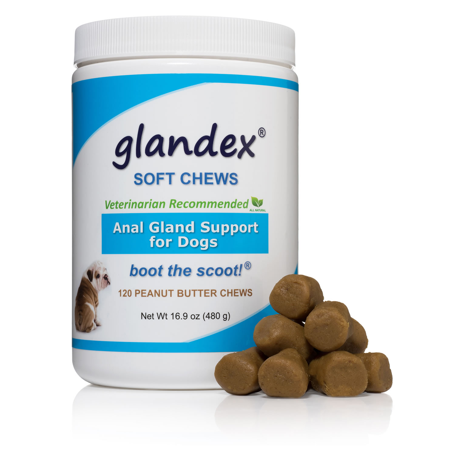 GLANDEX SOFT CHEWS  120 PACK 120 PACK