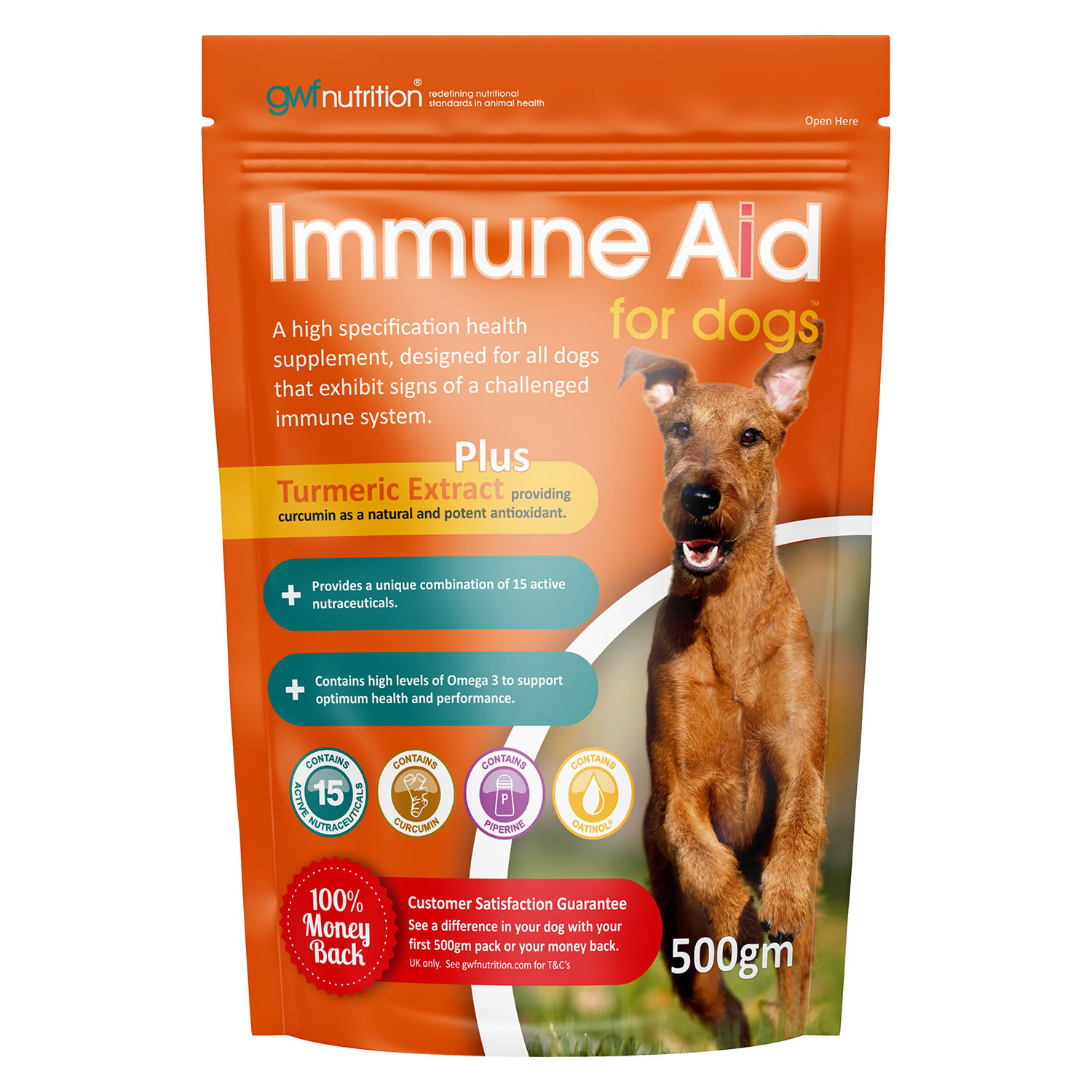 GWF IMMUNE AID FOR DOGS  500 GM