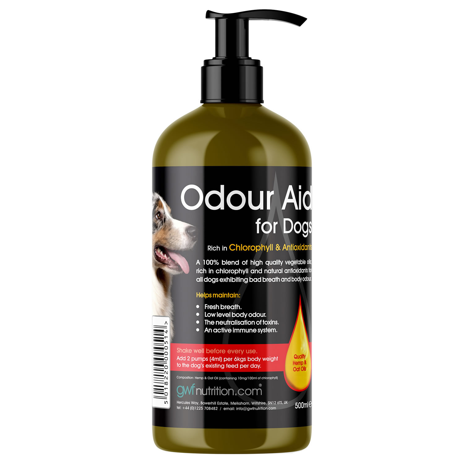 GWF ODOUR AID FOR DOGS 500 ML