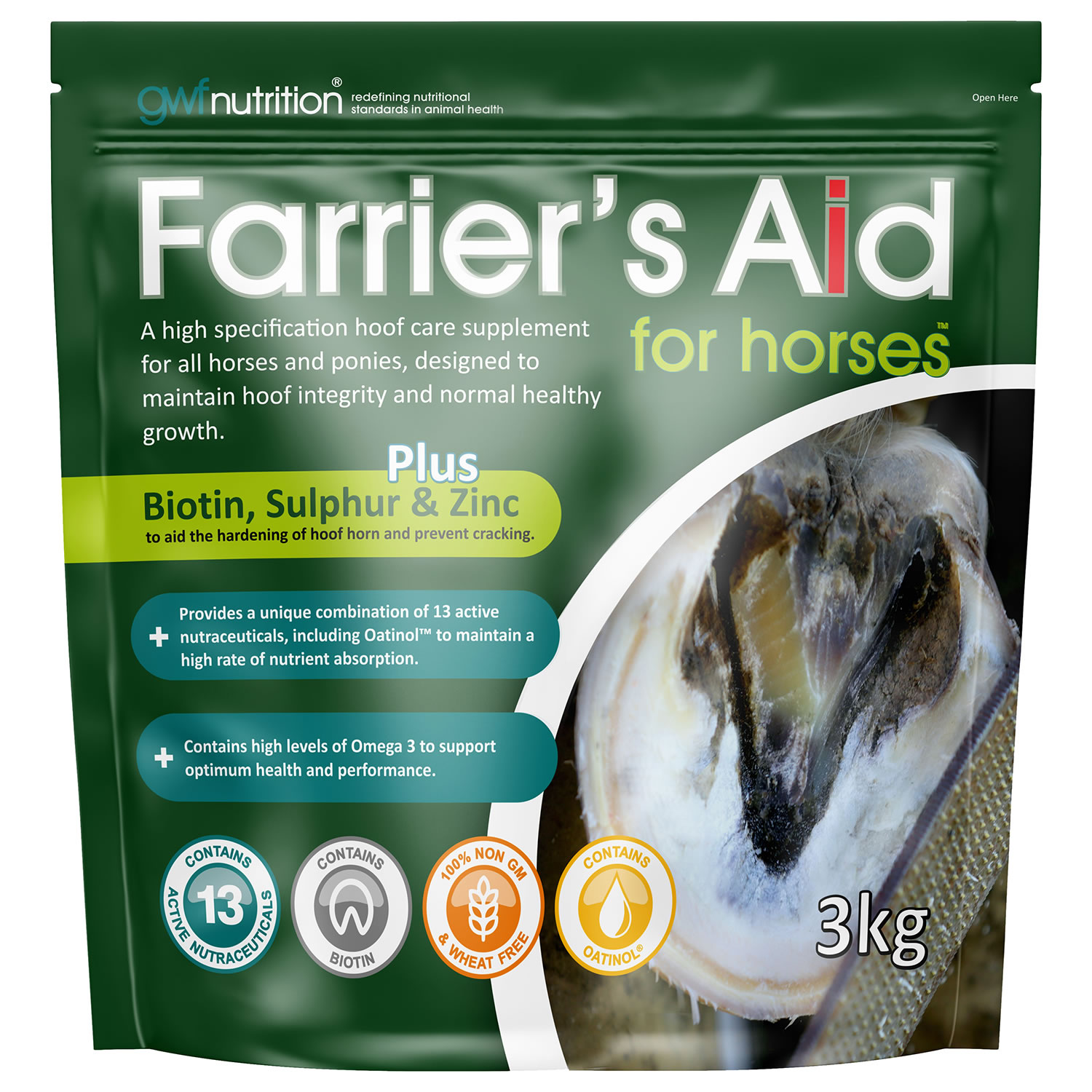 GWF FARRIERS AID FOR HORSES 3 KG 3 KG