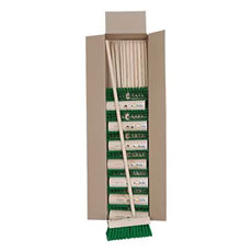 HILLBRUSH YARD BROOM GREEN PVC 10.5'' PY24 10.5''