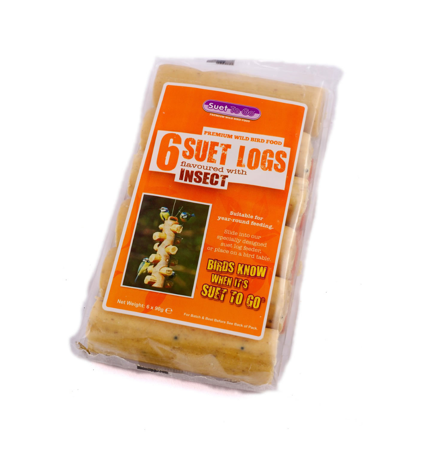 SUET TO GO SUET LOGS INSECT