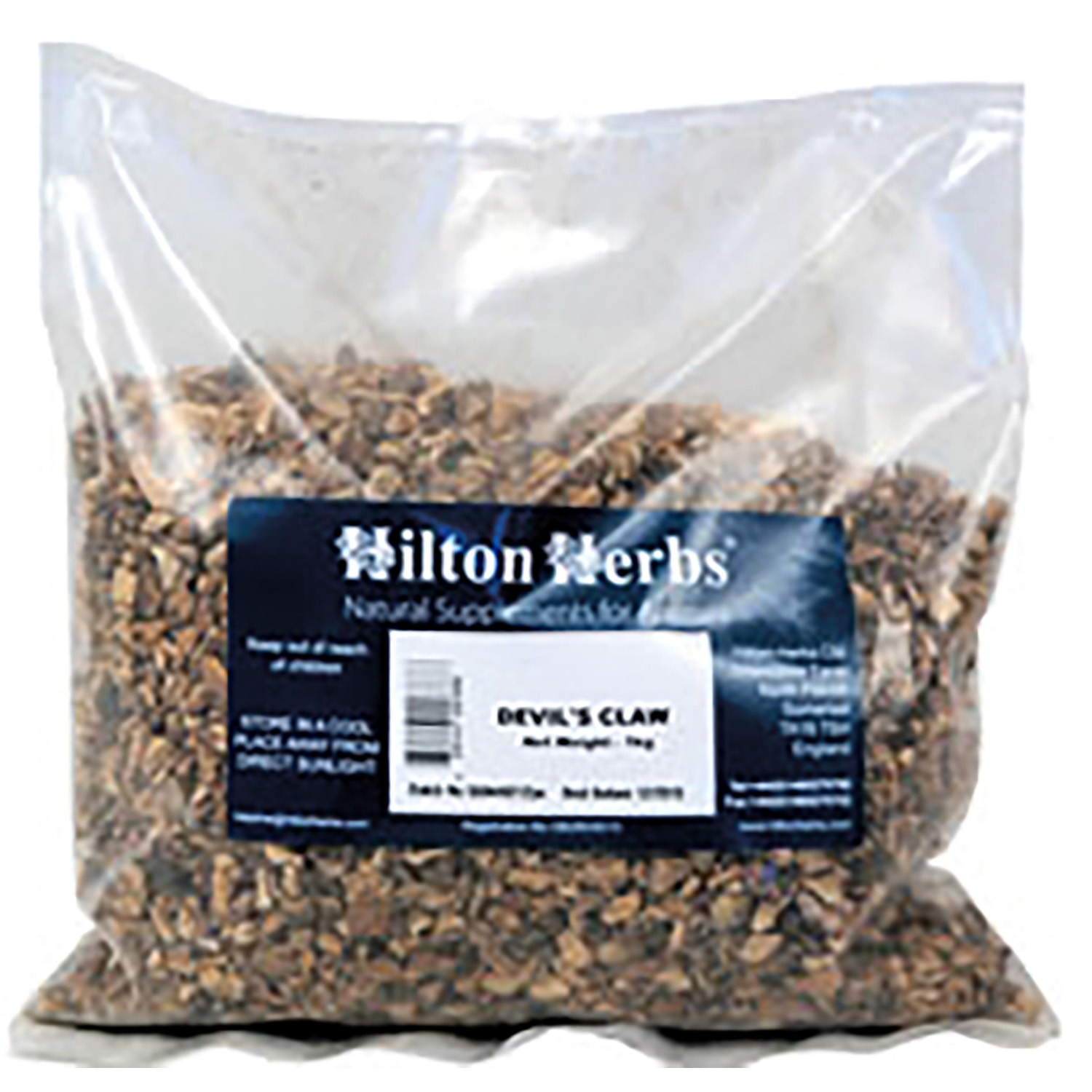 HILTON HERBS DEVILS CLAW 1 KG BAG 1 KG totalfarmsupplies.co.uk