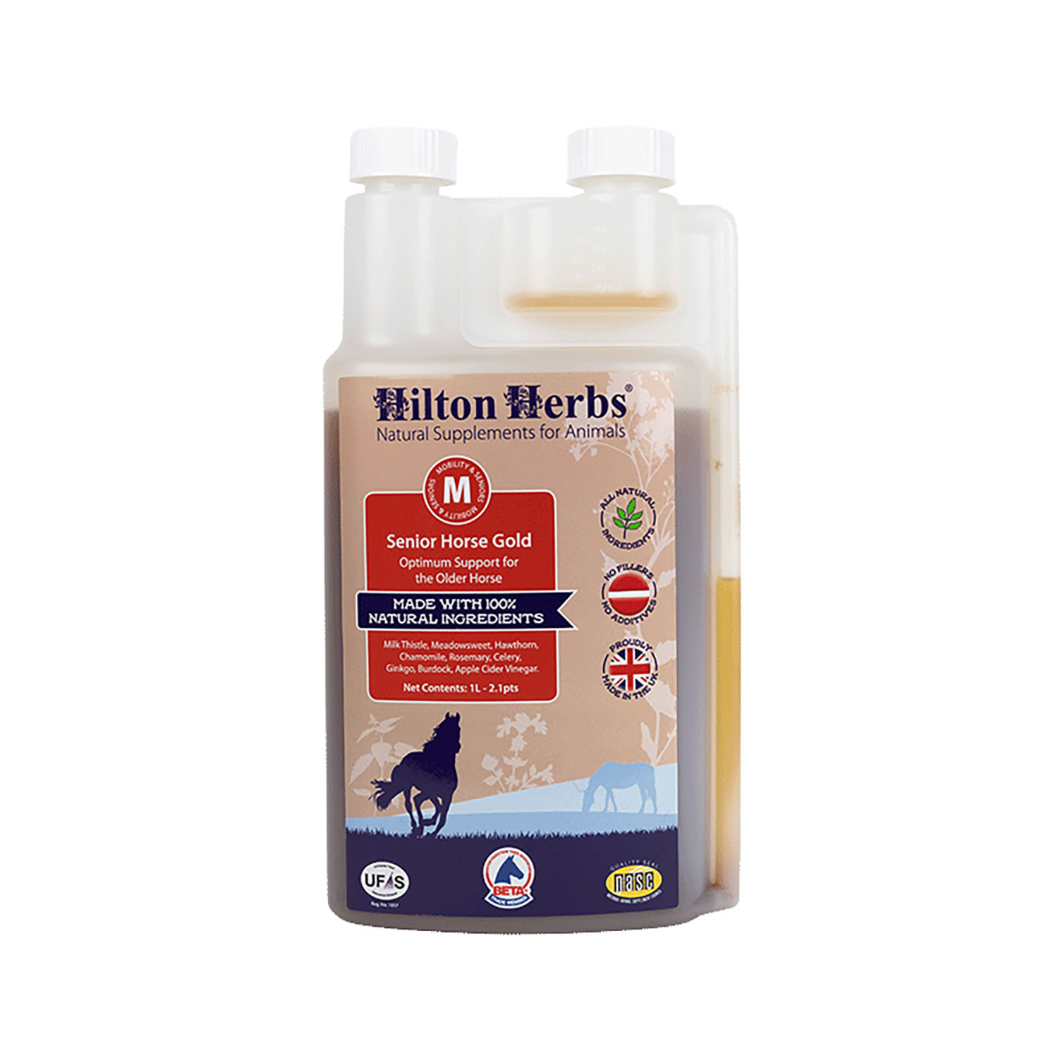 HILTON HERBS SENIOR HORSE GOLD  1 LT