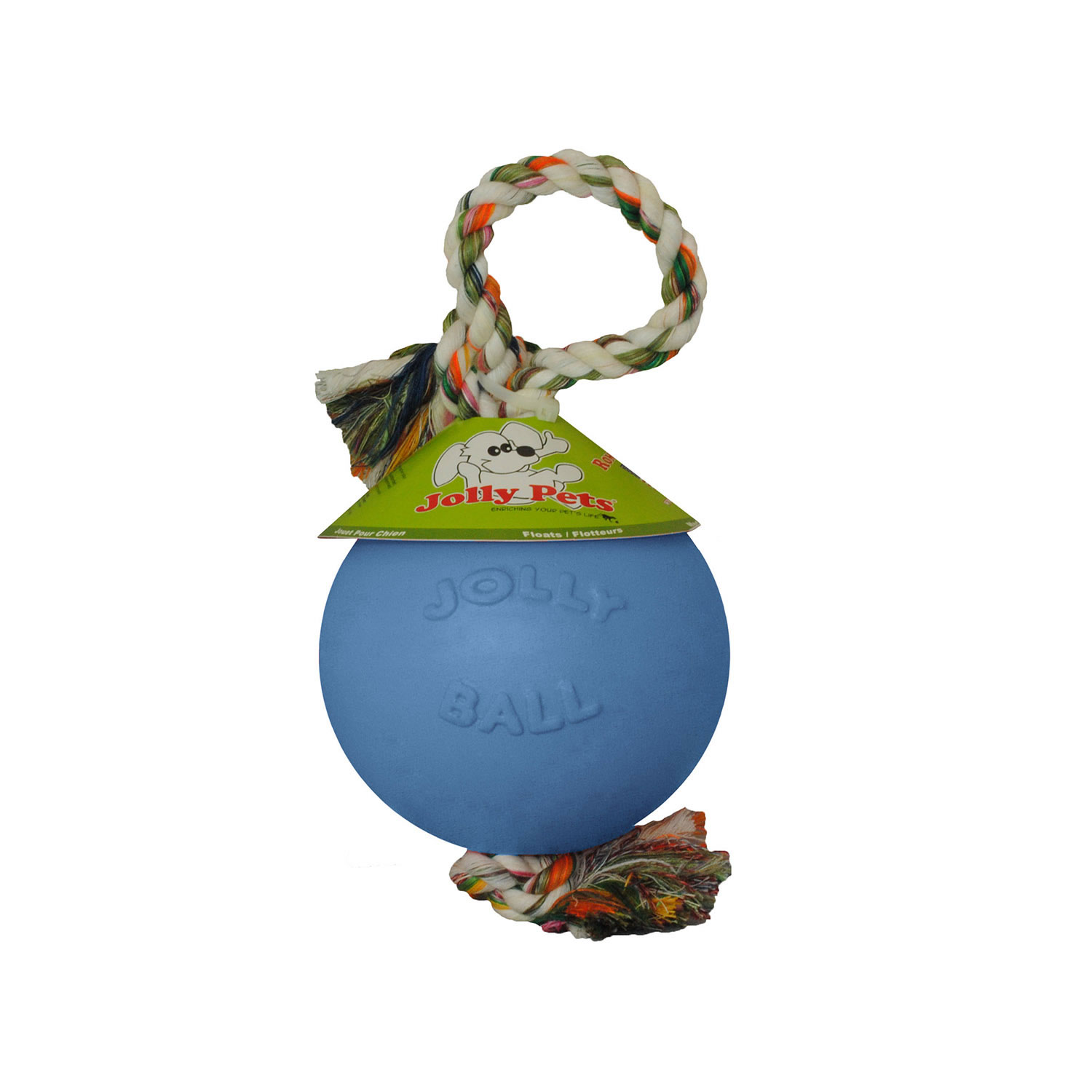 JOLLY PETS ROMP-N-ROLL 4.5'' 4.5'' BLUEBERRY