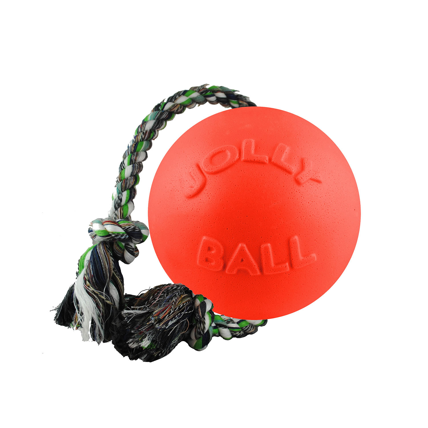 JOLLY PETS ROMP-N-ROLL 4.5'' 4.5'' ORANGE