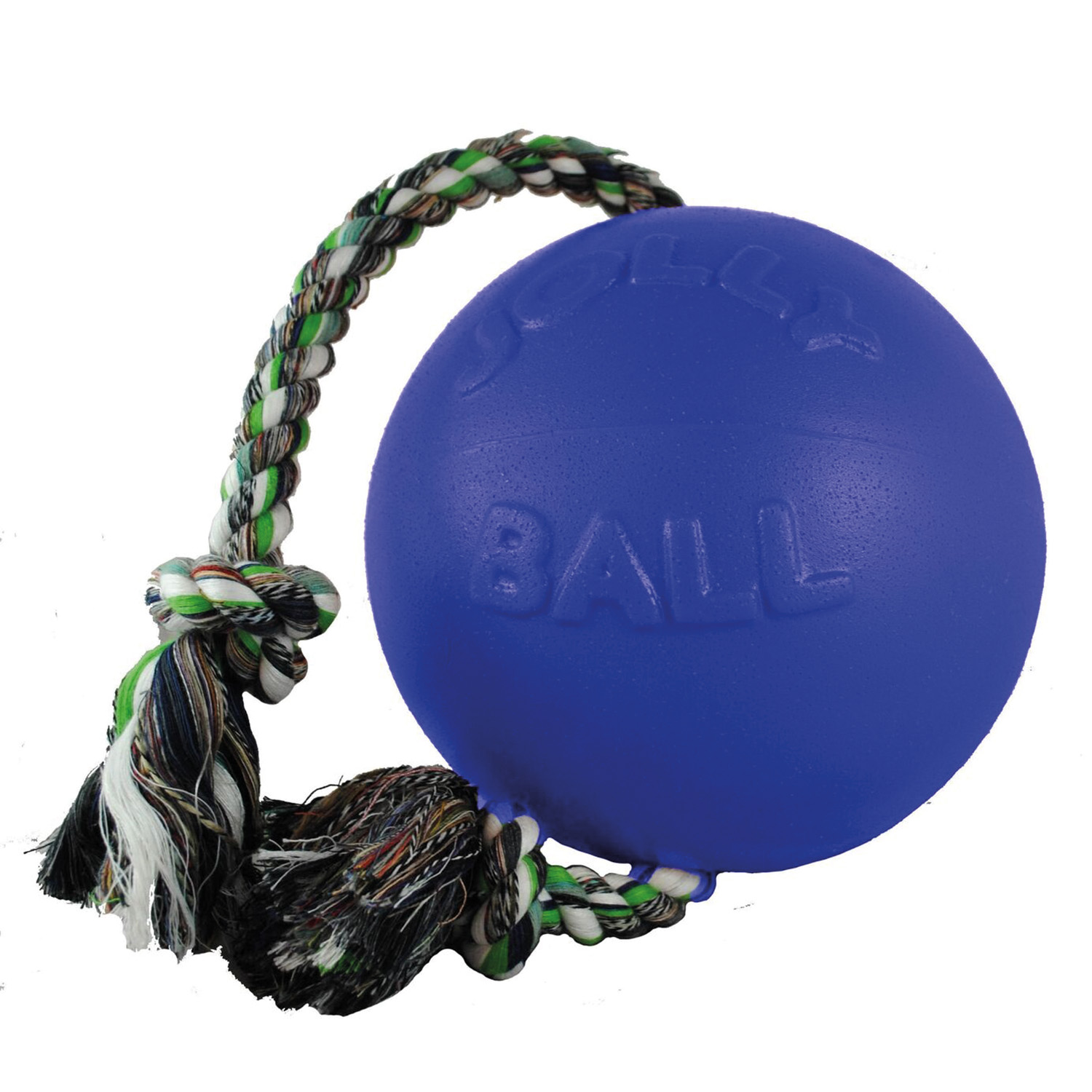 JOLLY PETS ROMP-N-ROLL 8'' 8'' BLUE