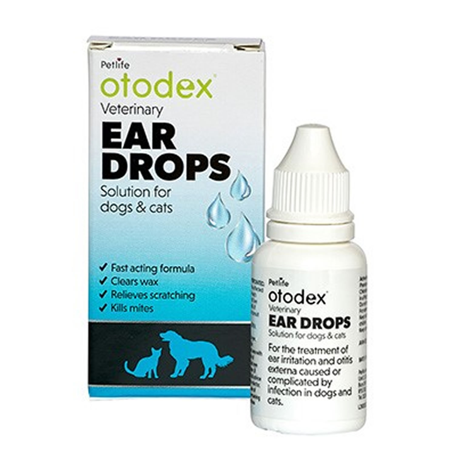 JOHNSON'S VETERINARY EAR DROPS 15 ML 15 ML totalfarmsupplies.co.uk