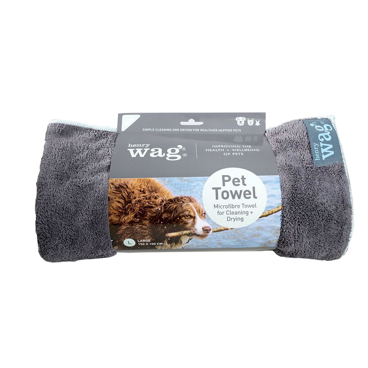 HENRY WAG MICROFIBRE TOWEL LARGE LARGE