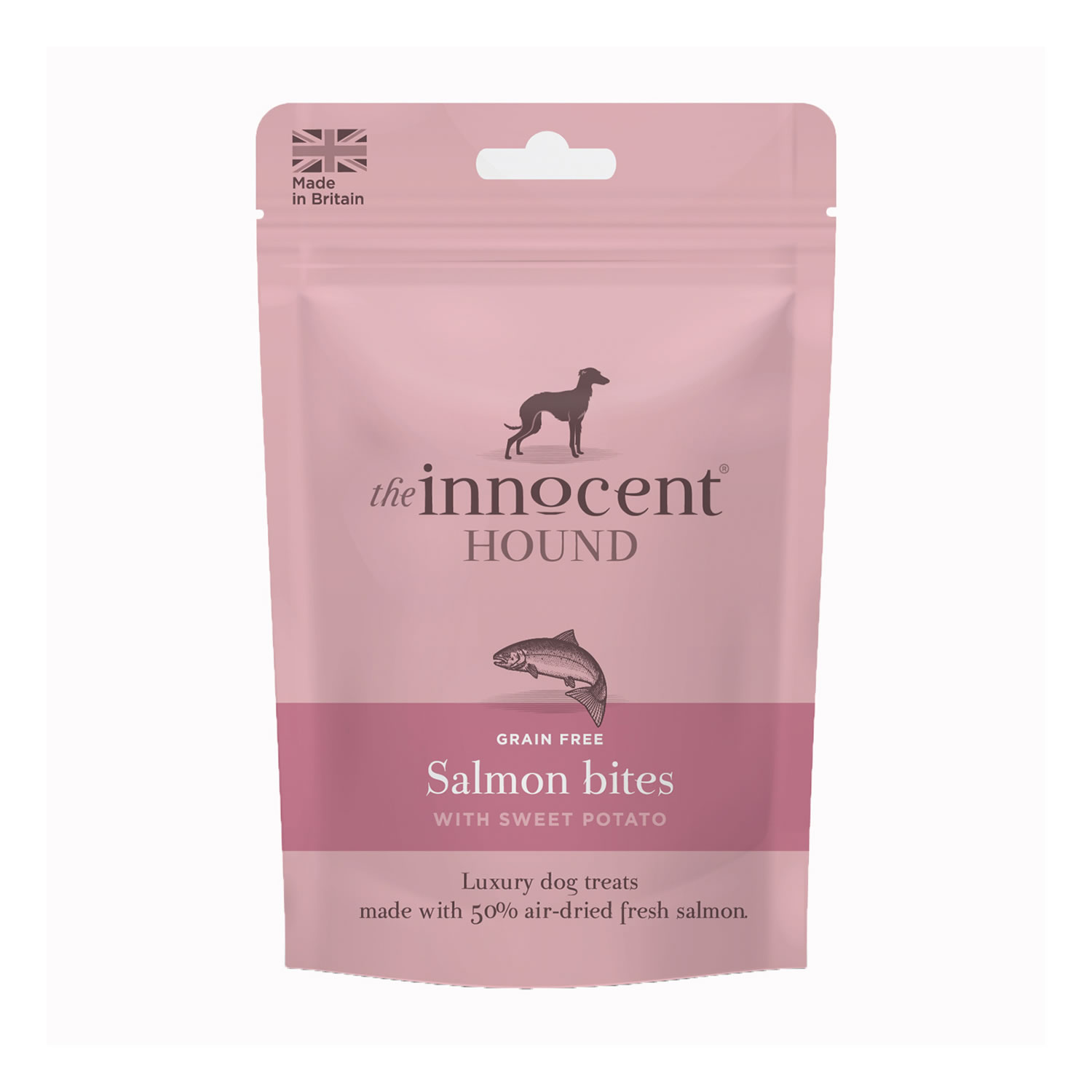 THE INNOCENT HOUND SALMON BITES WITH SWEET POTATO TREATS  10 TREAT PACK