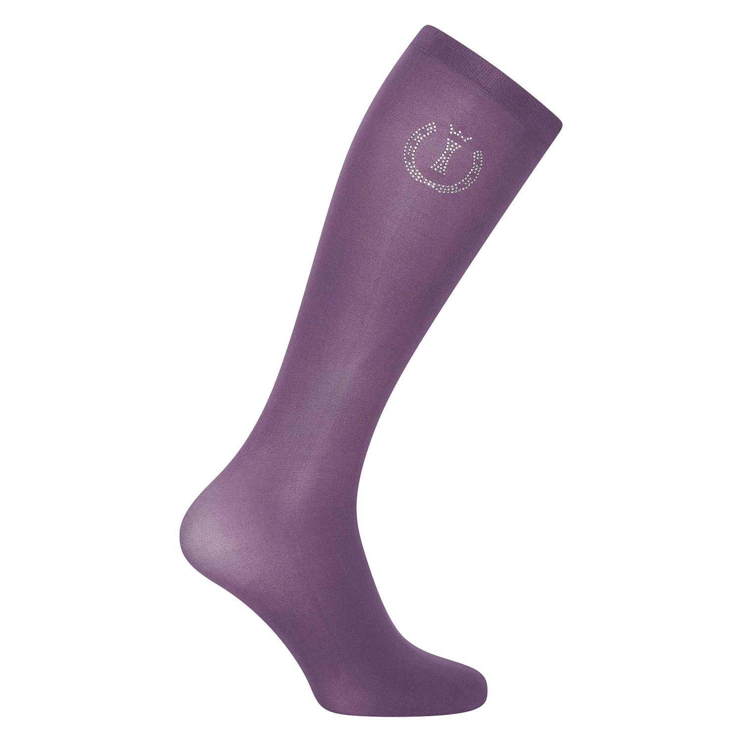 IMPERIAL RIDING SOCKS IRHIMPERIAL SPARKLE BLACK BERRY