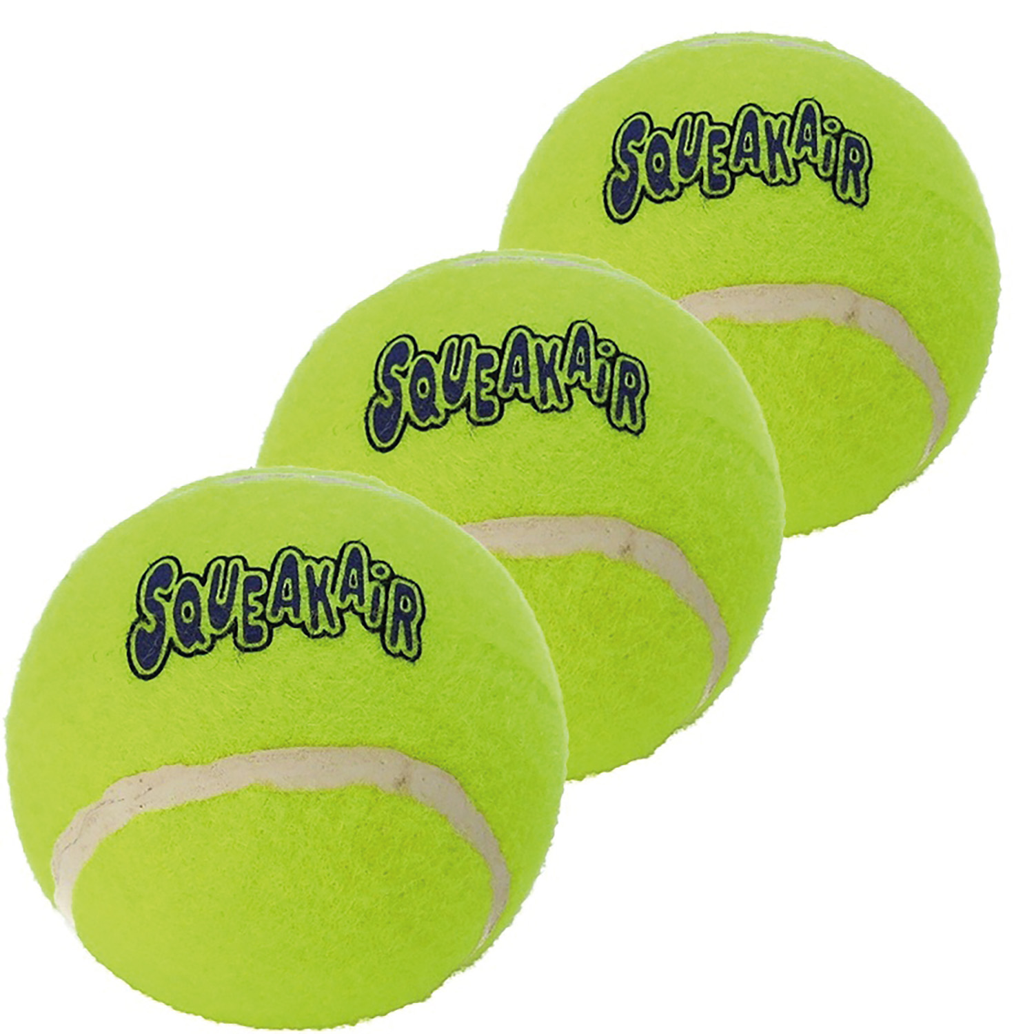 KONG SQUEAKAIR BALL MEDIUM 3 Pack