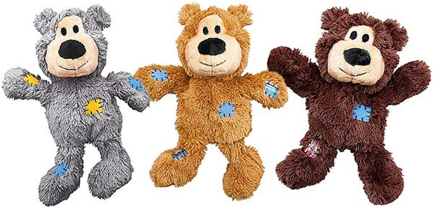 KONG WILD KNOTS BEAR SMALL/MEDIUM ASSORTED