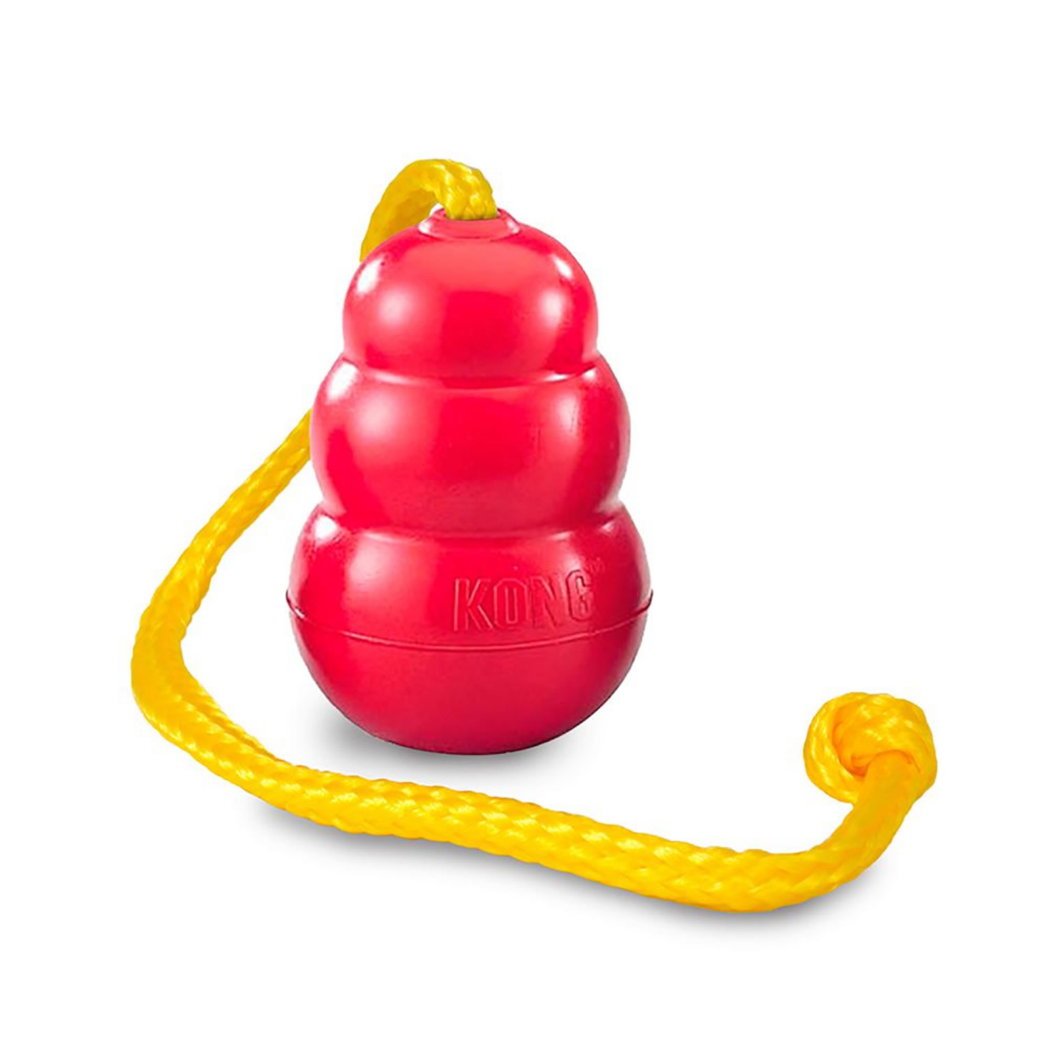 KONG CLASSIC WITH ROPE MEDIUM