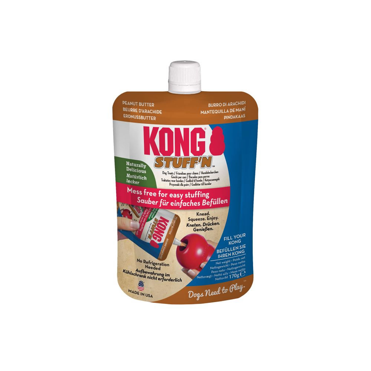 KONG STUFF N PEANUT BUTTER 170 GM totalfarmsupplies.co.uk