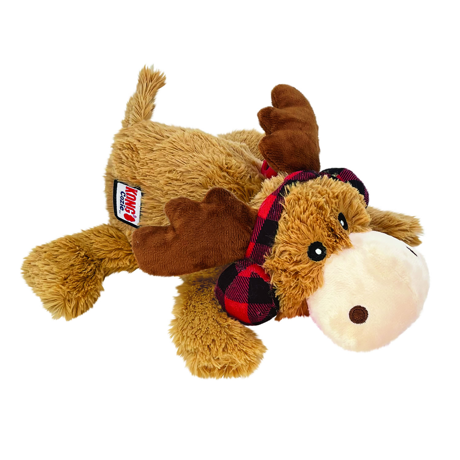 KONG Cozie Plüschtier – Rosie Das Nashorn, Robust & Kuschelig Für Hunde, 3er-Pack