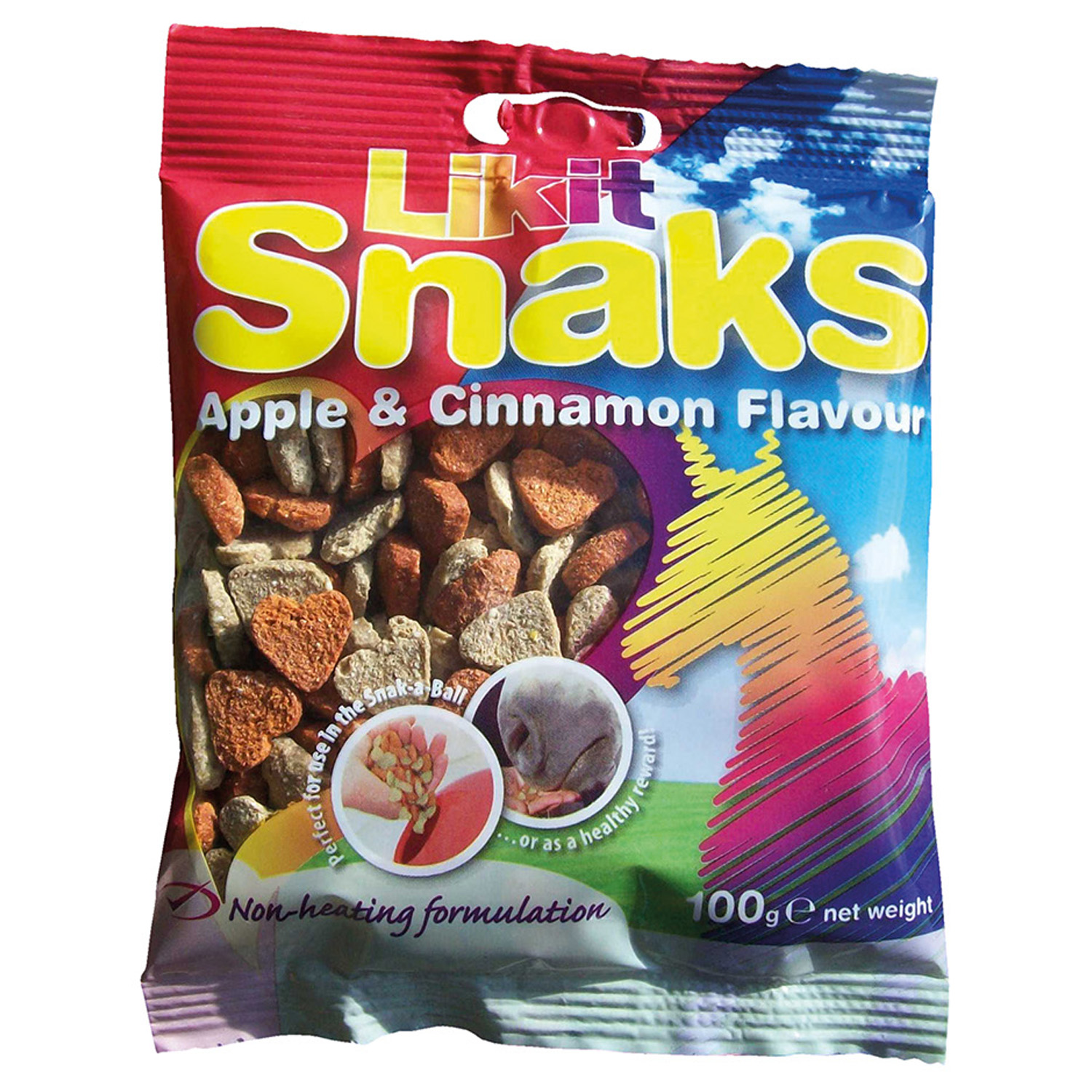 LIKIT SNAKS 100 GM X 20 PACK 100 GM X 20 PACK 100 GM X 20 PACK APPLE & CINNAMON