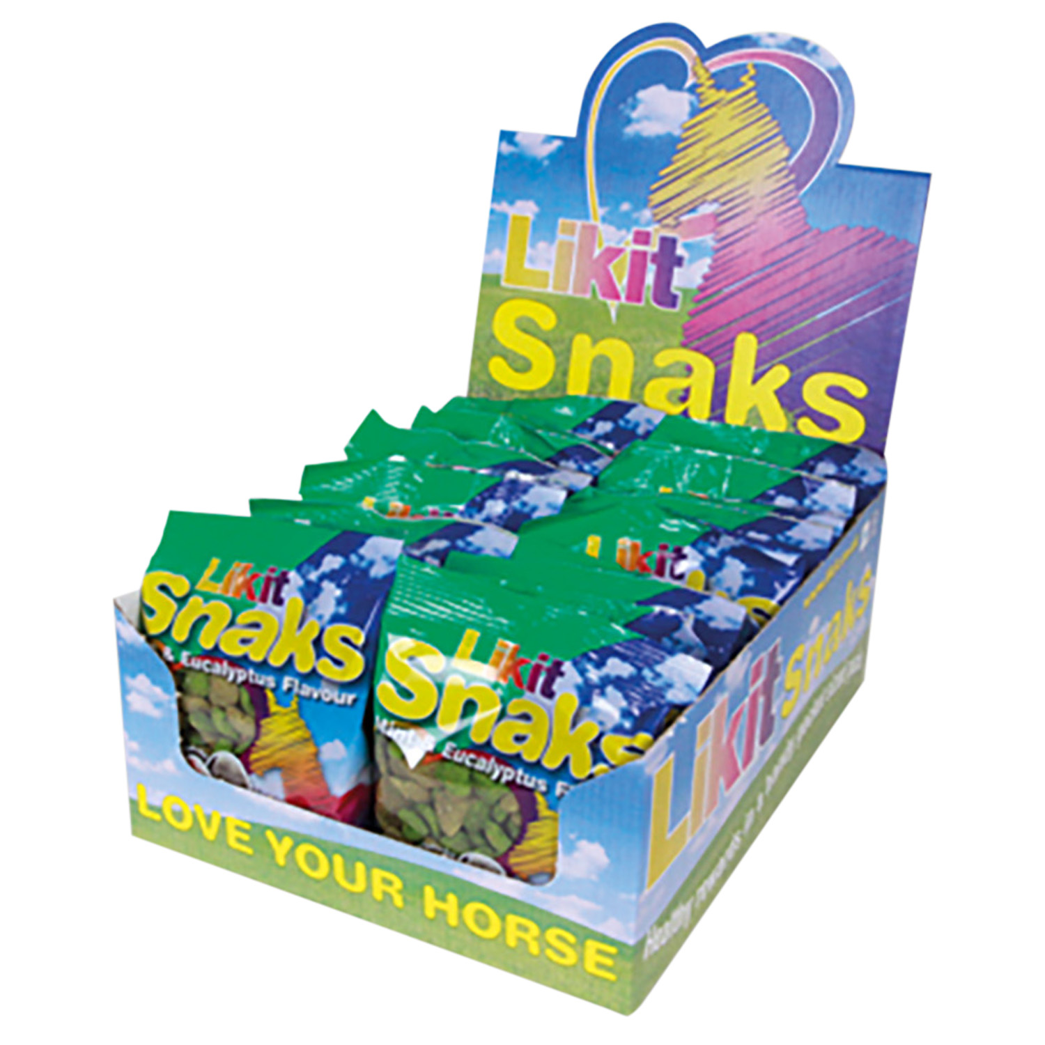 LIKIT SNAKS 100 GM X 20 PACK 100 GM X 20 PACK 100 GM X 20 PACK MINT & EUCALPTUS