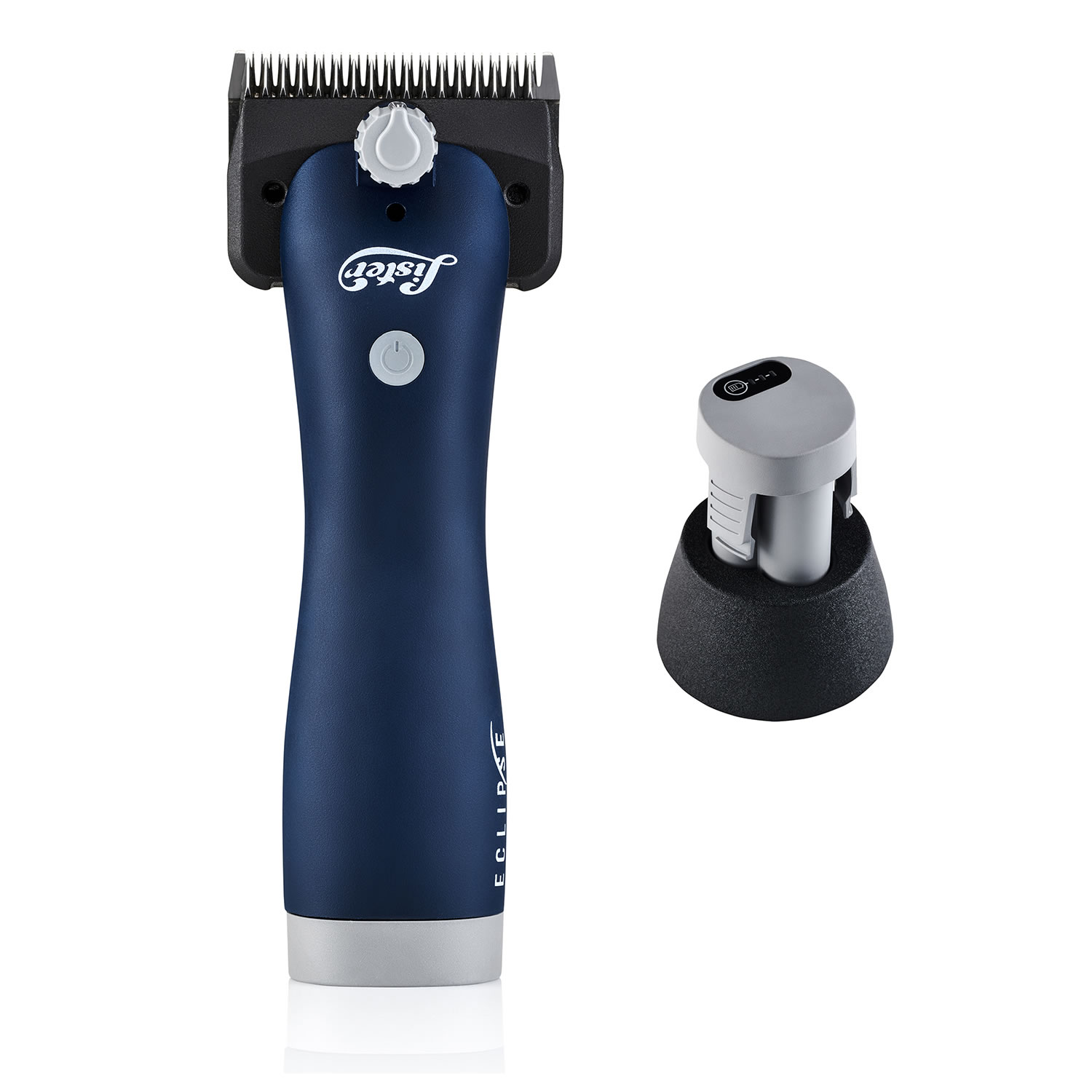Tondeuse Lister Showman Avec 2 Batteries, Chargeur, 5 Lames Et Adaptateur Pinces Crocodile