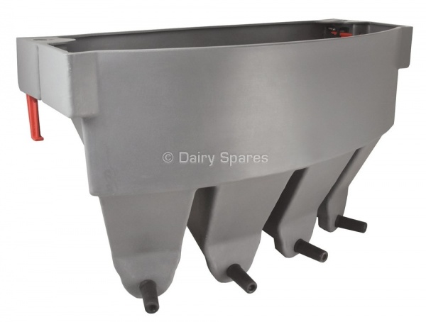 Milk Bar 4 Compartment Calf Feeder c/w Ezi-Lock Hooks