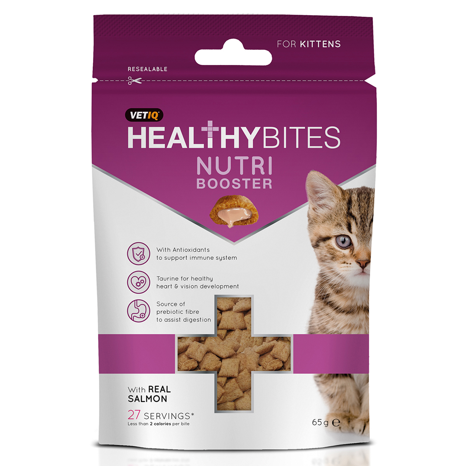 VETIQ HEALTHY BITES NUTRI BOOSTER FOR KITTENS 65 GM 65 GM