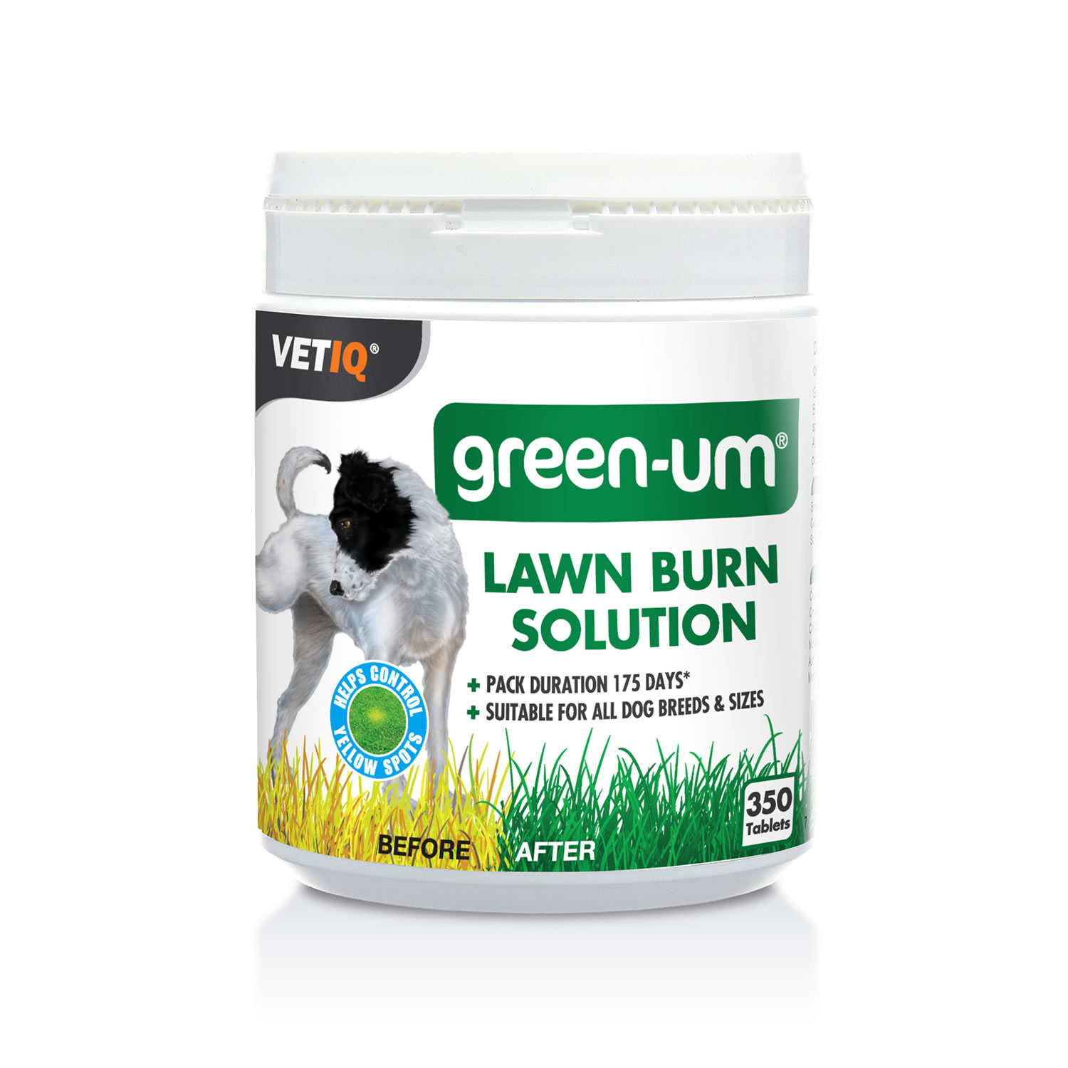 VETIQ GREEN-UM LAWN BURN SOLUTION TABLETS FOR DOGS 350 PACK