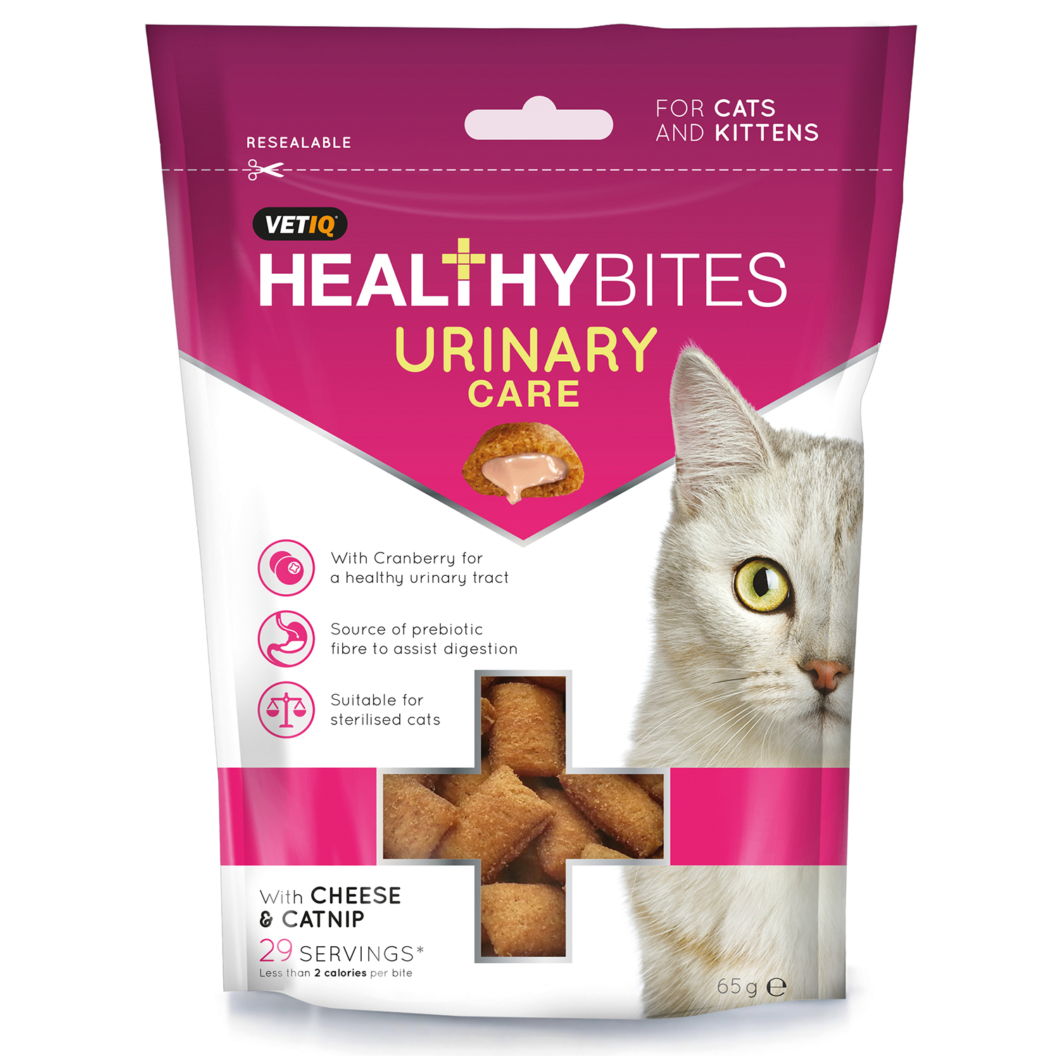 VETIQ HEALTHY BITES URINARY CARE FOR CATS & KITTENS 65 GM 65 GM