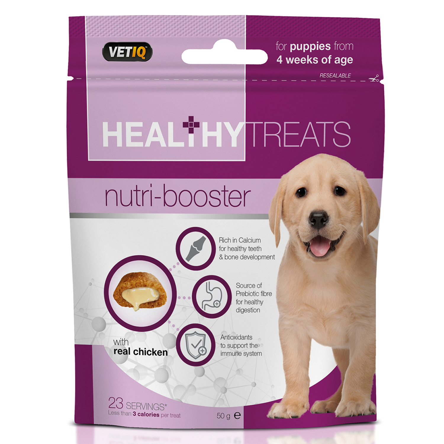 VETIQ HEALTHY TREATS NUTRI-BOOSTER FOR PUPPIES 50 GM 50 GM
