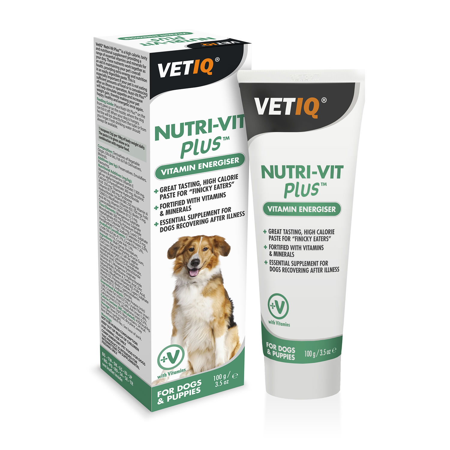 VETIQ NUTRI-VIT PLUS FOR DOGS & PUPPIES 100 GM