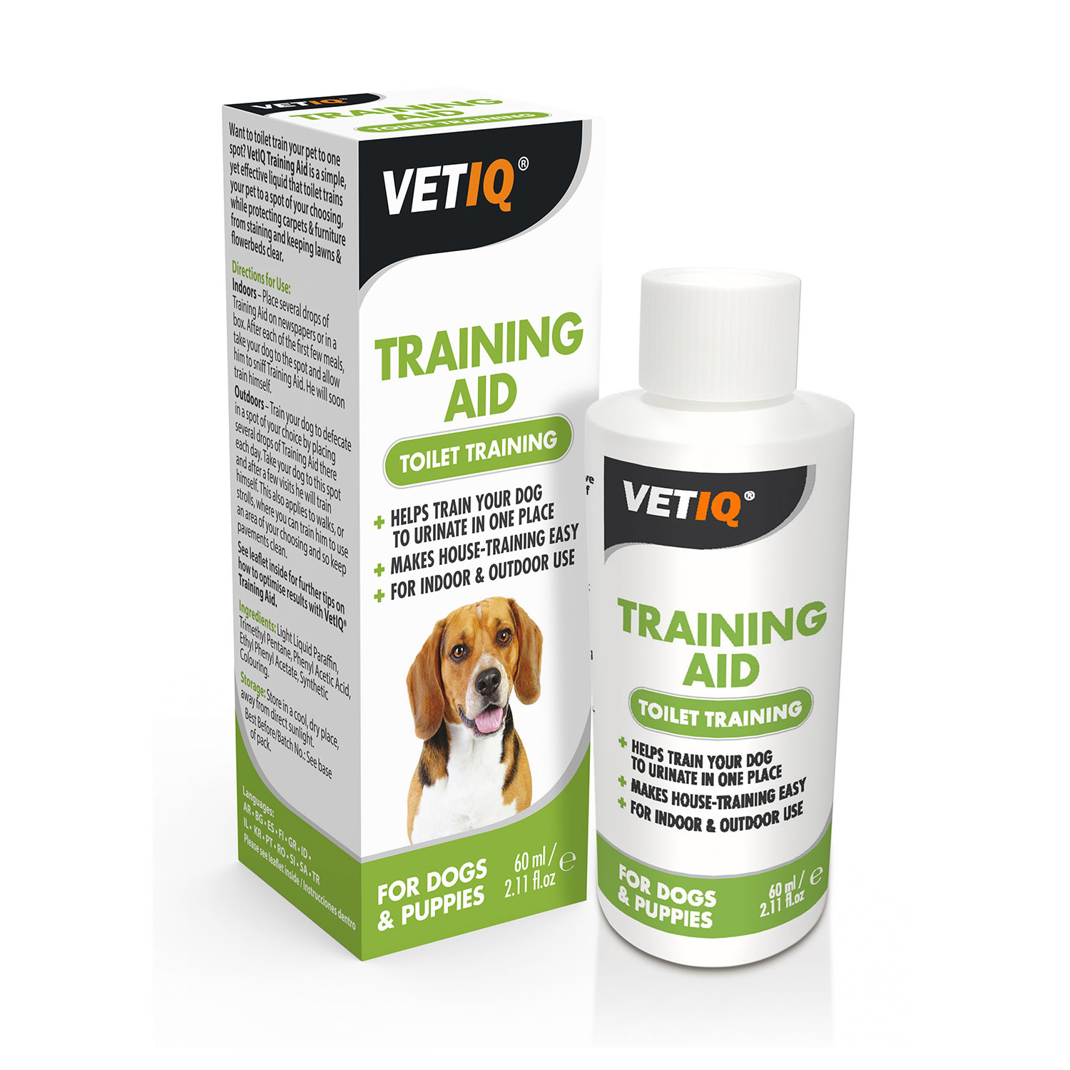 VETIQ TOILET TRAINING AID FOR DOGS & PUPPIES  60 ML