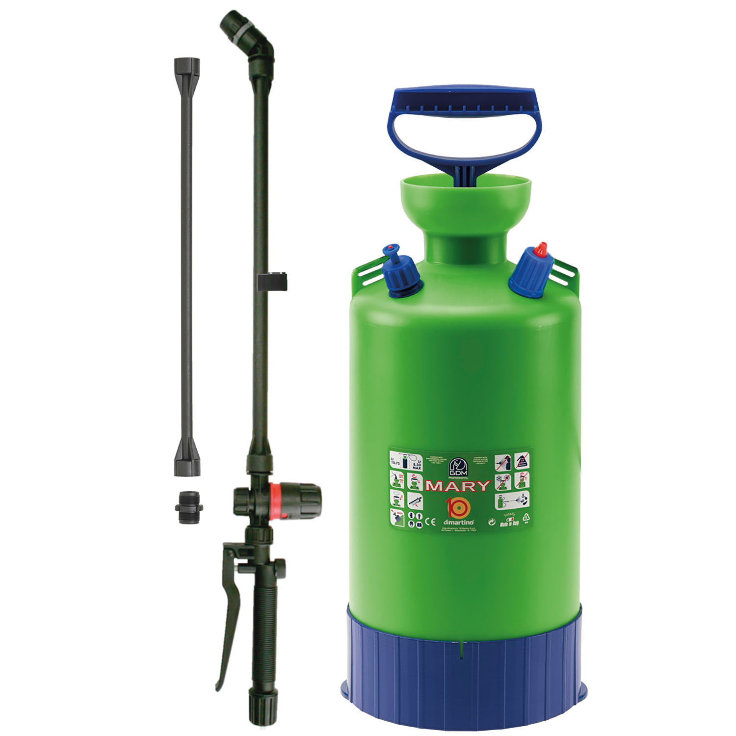 DI MARTINO MARY 10 PRESSURE SPRAYER WITH REGULATOR