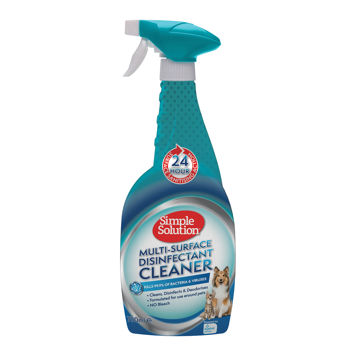 SIMPLE SOLUTION MULTI-SURFACE DISINFECTANT CLEANER 750 ML 750 ML