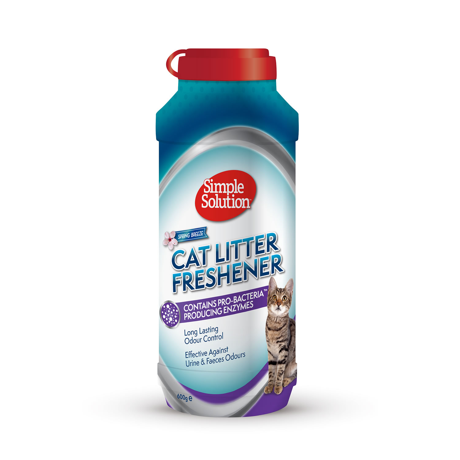 SIMPLE SOLUTION CAT LITTER FRESHENER POWDER 600 GM 600 GM