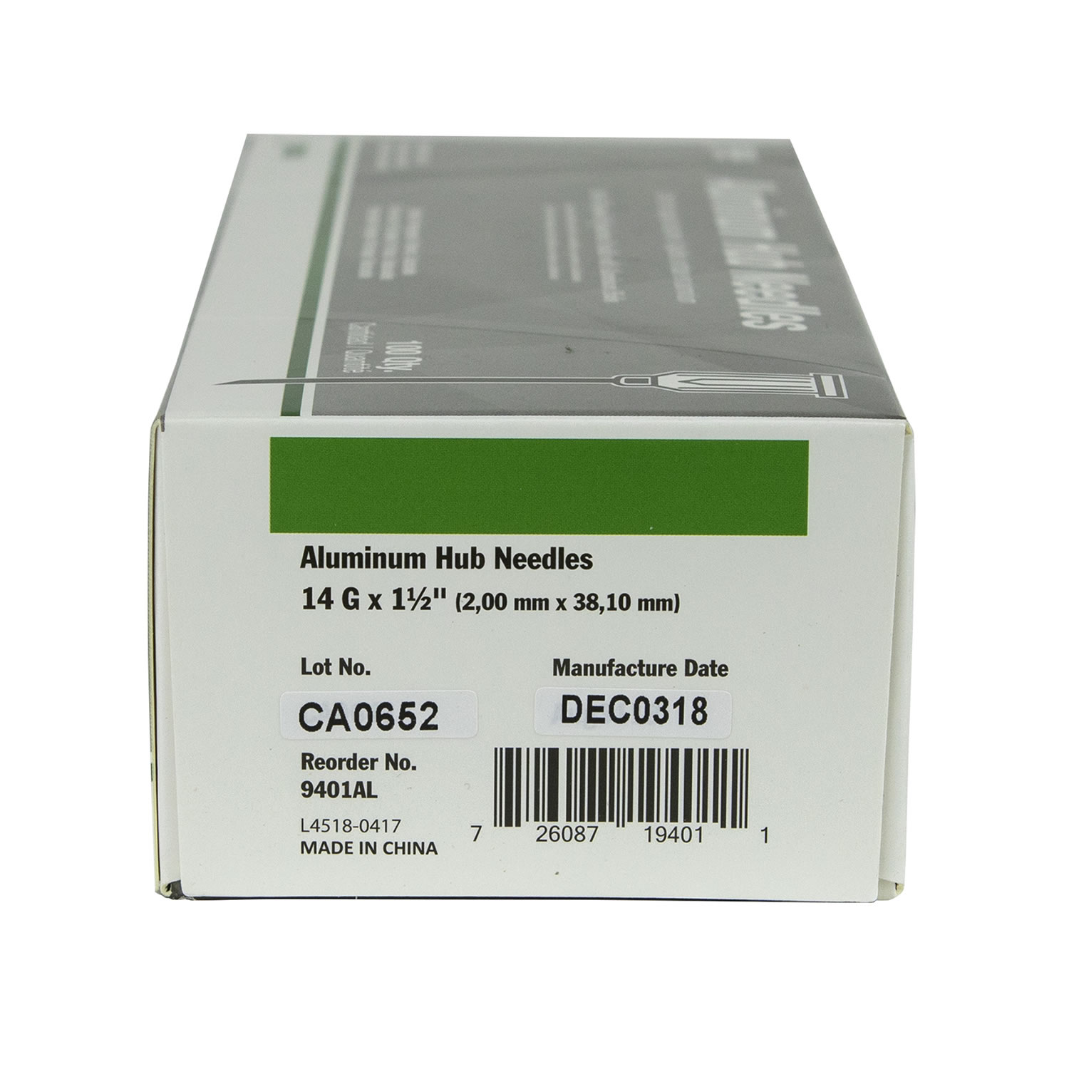 NEOGEN DISPOSABLE NEEDLES AH (HP) 14G 1.5'' 100 PACK