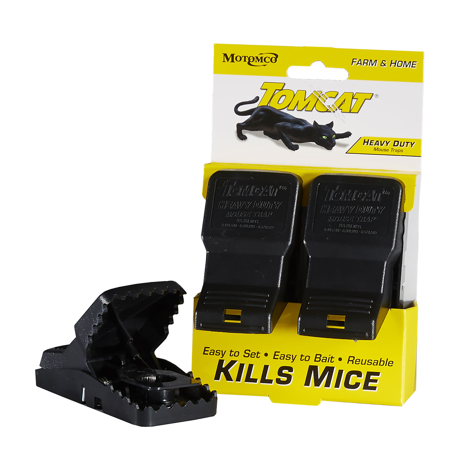 TOMCAT HEAVY DUTY MOUSE SNAP TRAP