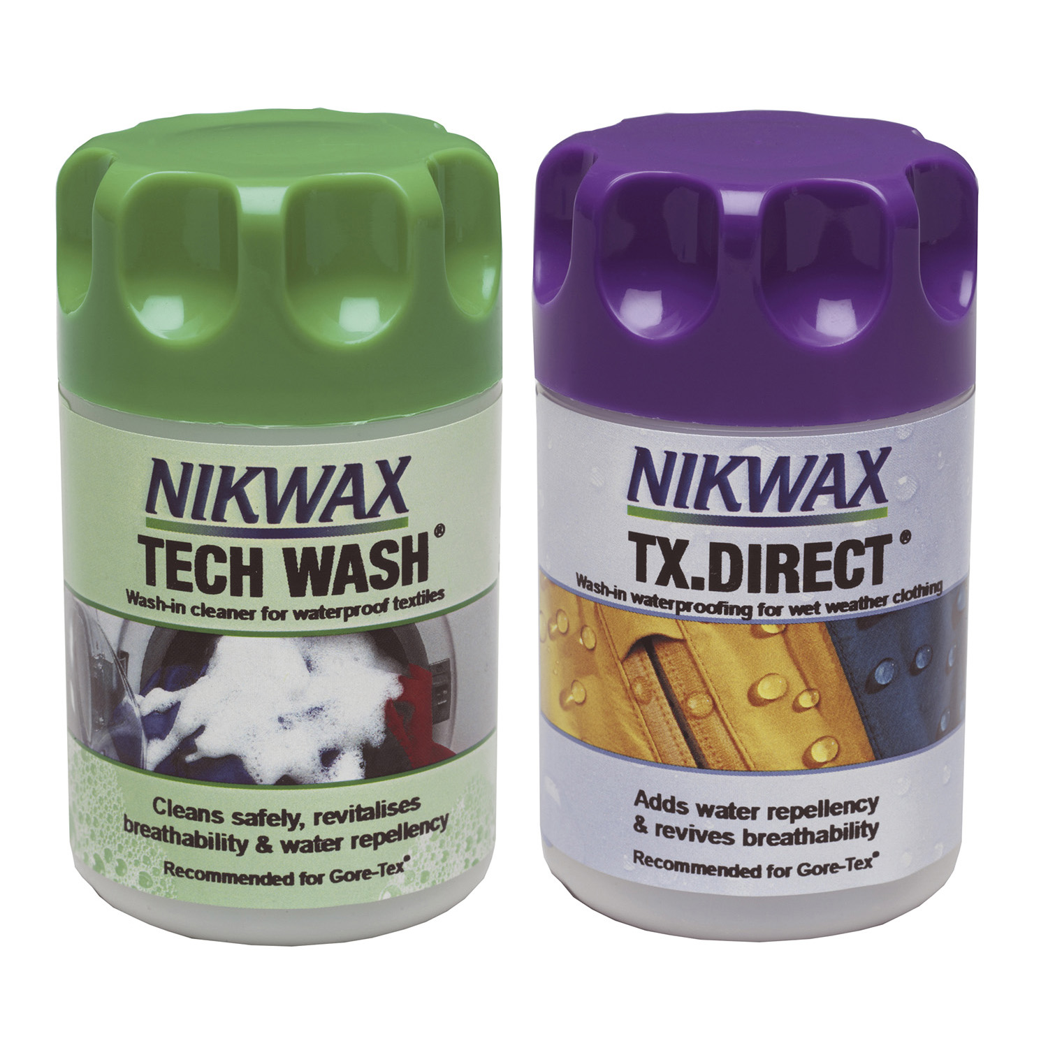NIKWAX TECH WASH/TX DIRECT WASH-IN TWIN PACK MINI MINI MINI X TWIN PACK
