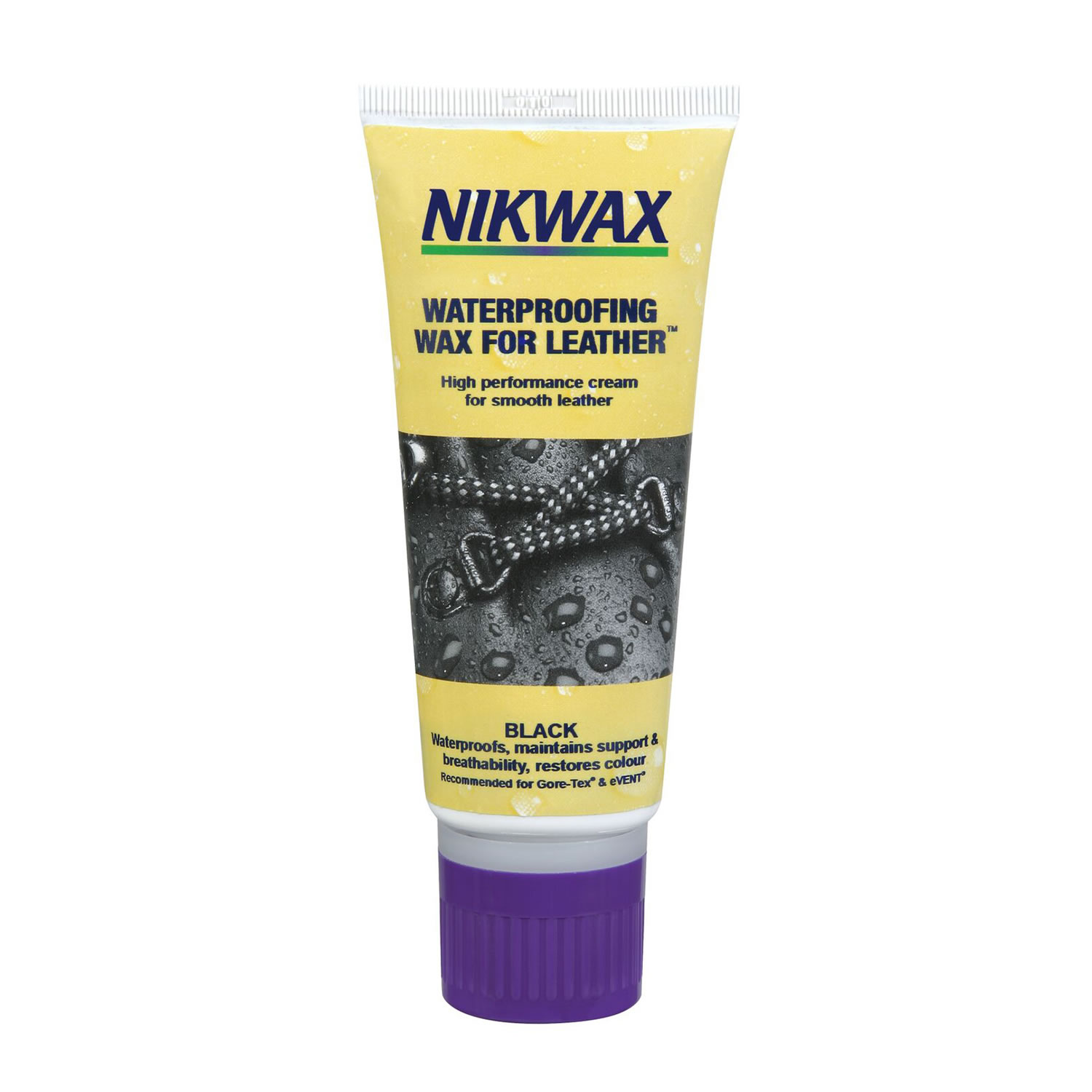 NIKWAX WATERPROOFING WAX FOR LEATHER CREAM BLACK X 100 ML 100 ML