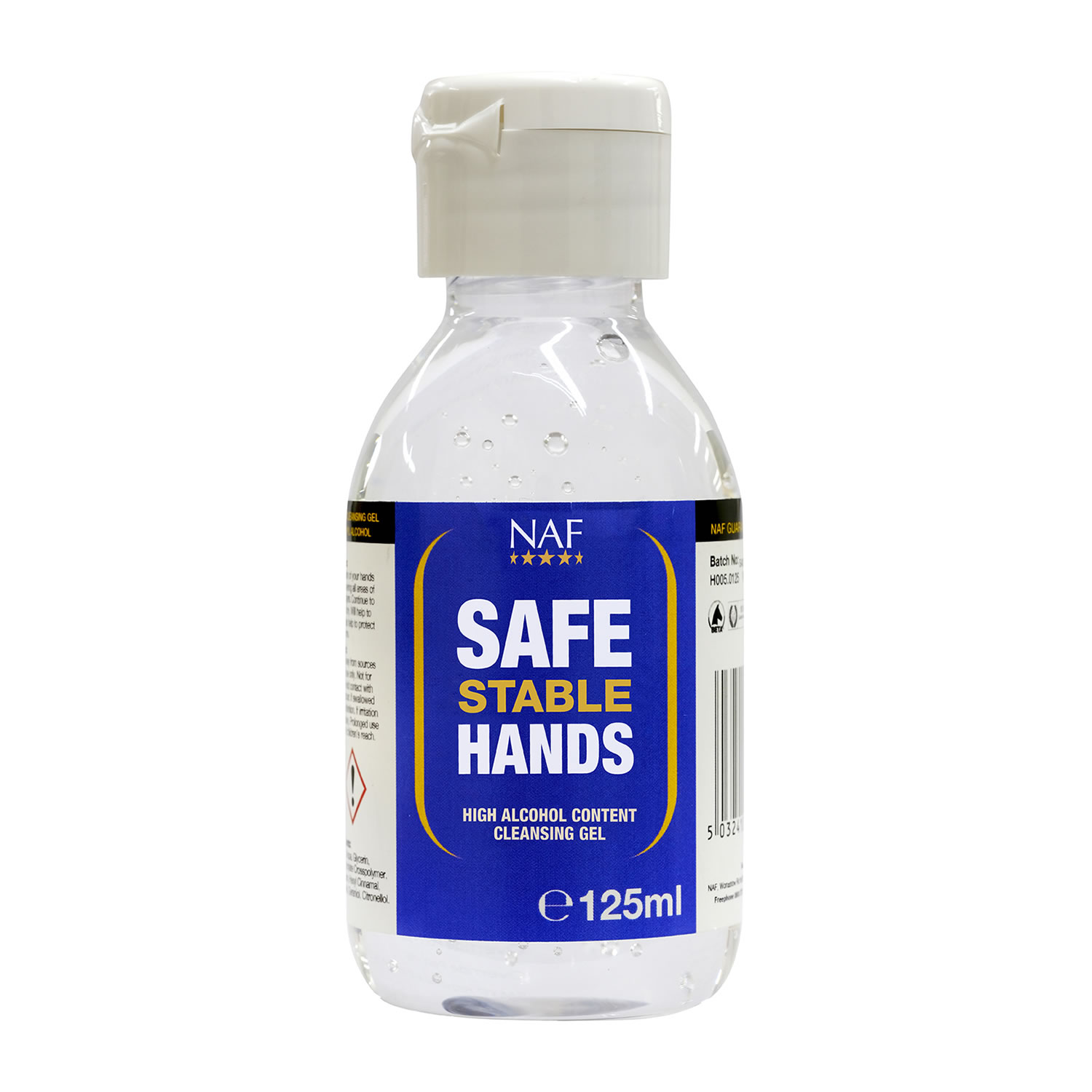NAF SAFE STABLE HANDS  125 ML