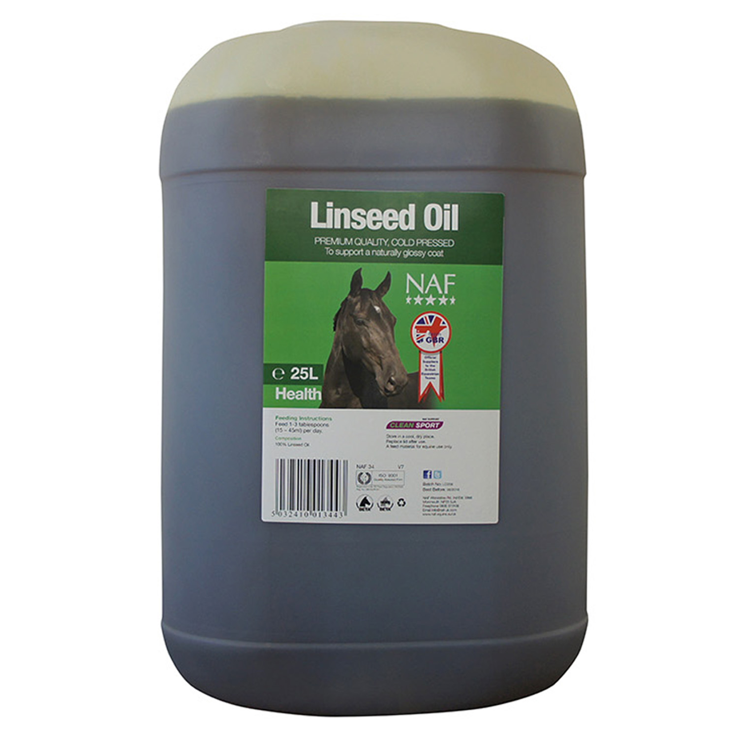 NAF LINSEED OIL 25 LT 25 LT