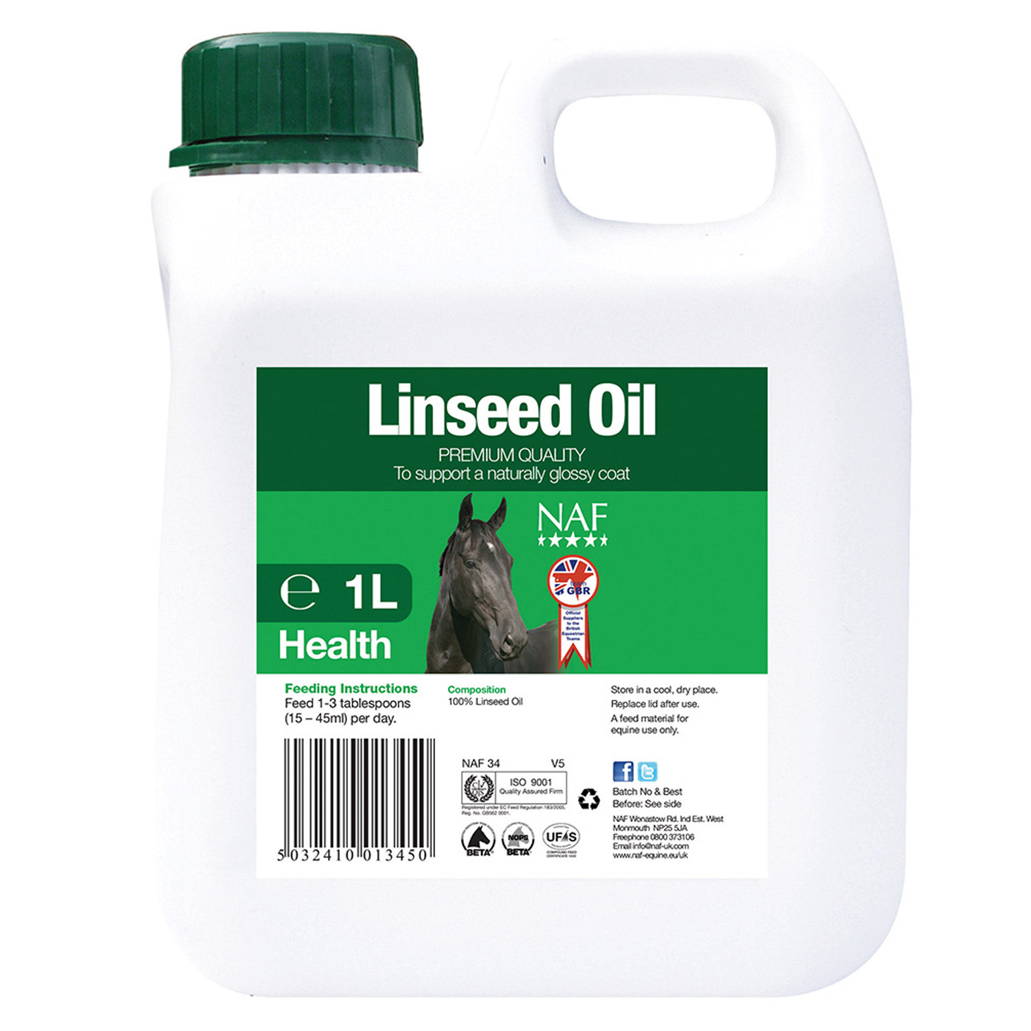 NAF LINSEED OIL 1 LT 1 LT