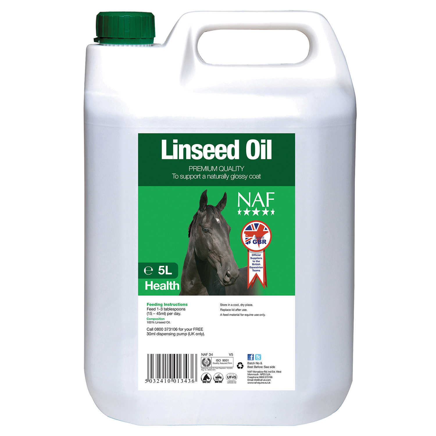 NAF LINSEED OIL 5 LT 5 LT